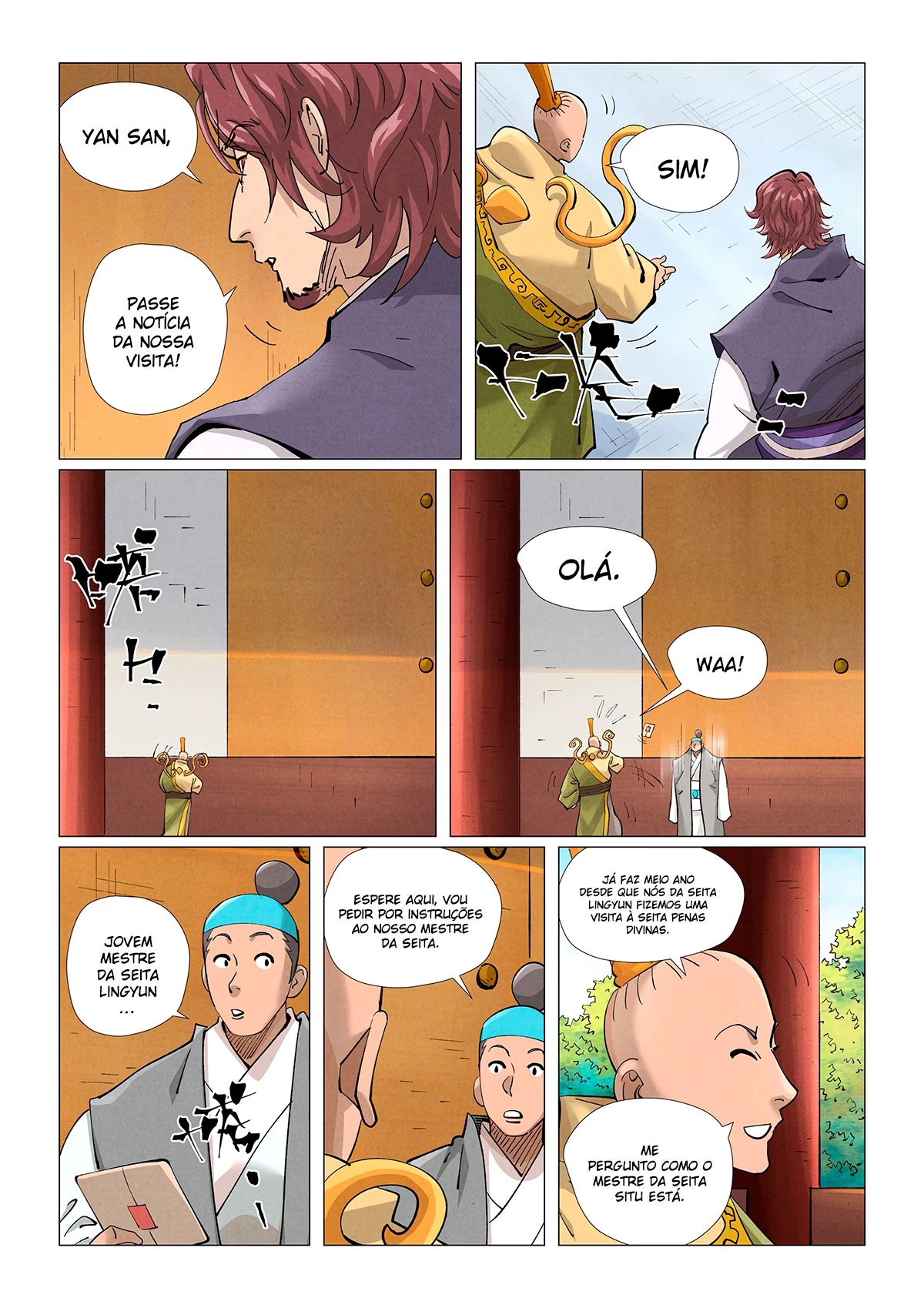 Read Contos de Demônios e Deuses PT Manga Online