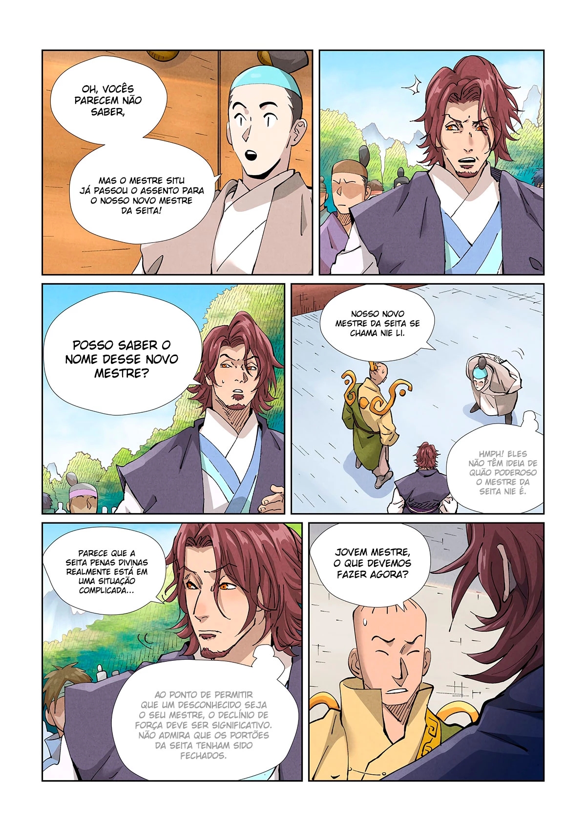 Read Contos de Demônios e Deuses PT Manga Online
