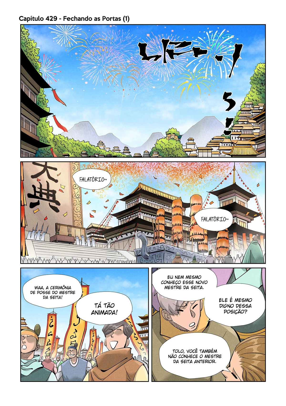 Read Contos de Demônios e Deuses PT Manga Online