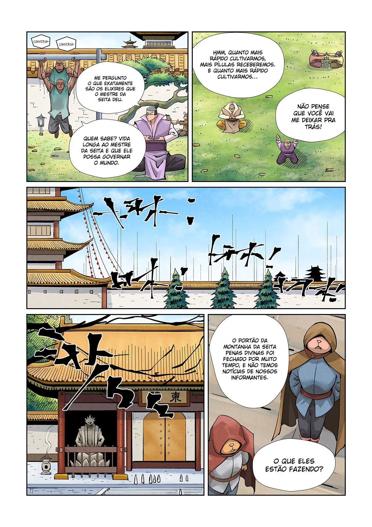 Read Contos de Demônios e Deuses PT Manga Online