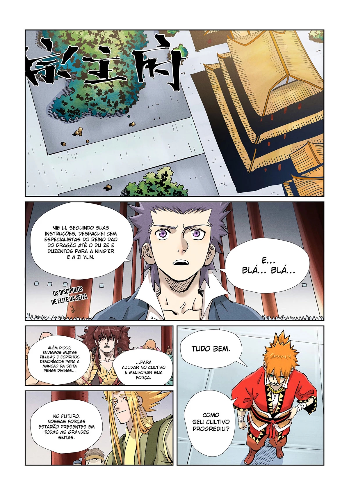 Read Contos de Demônios e Deuses PT Manga Online