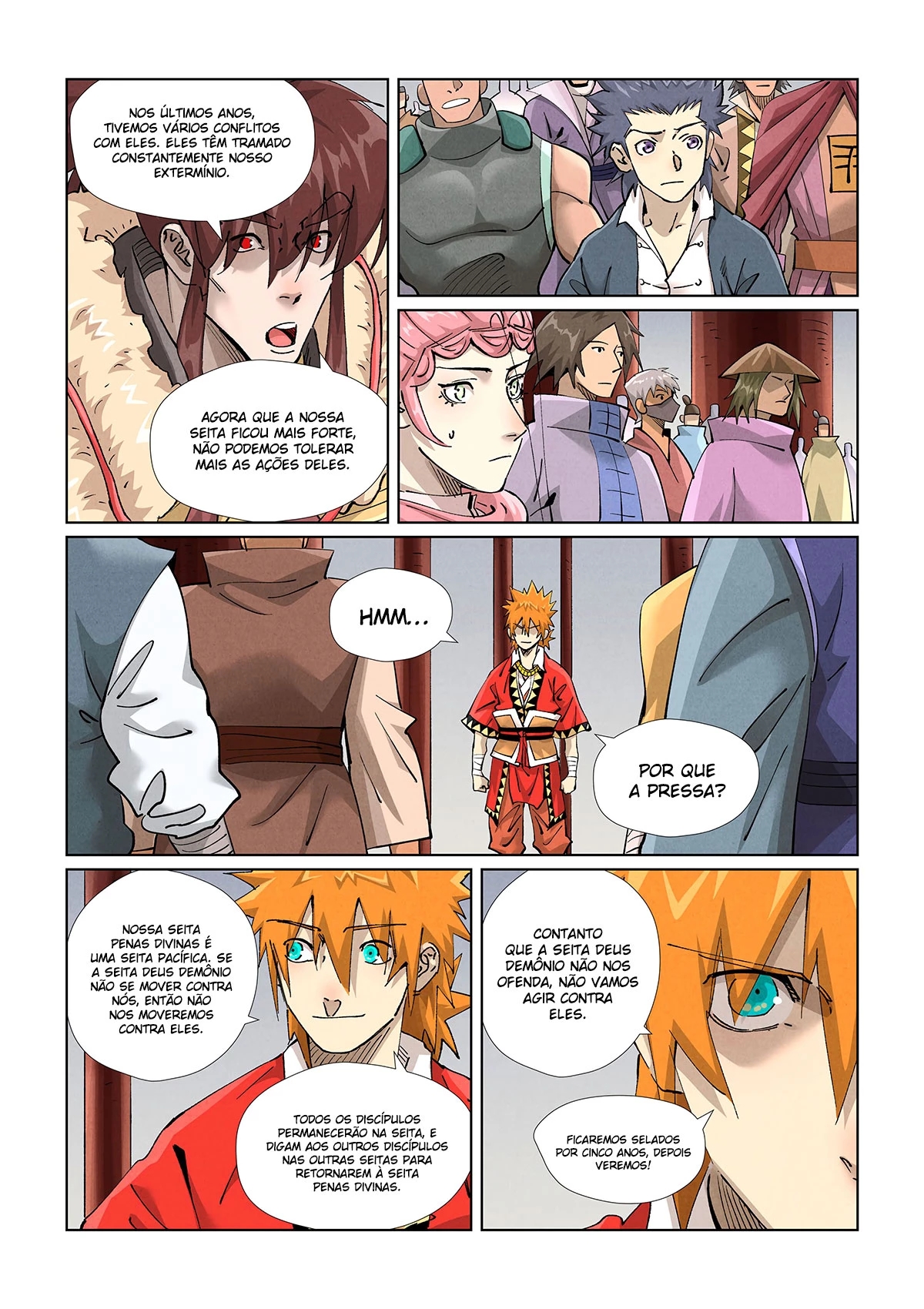 Read Contos de Demônios e Deuses PT Manga Online