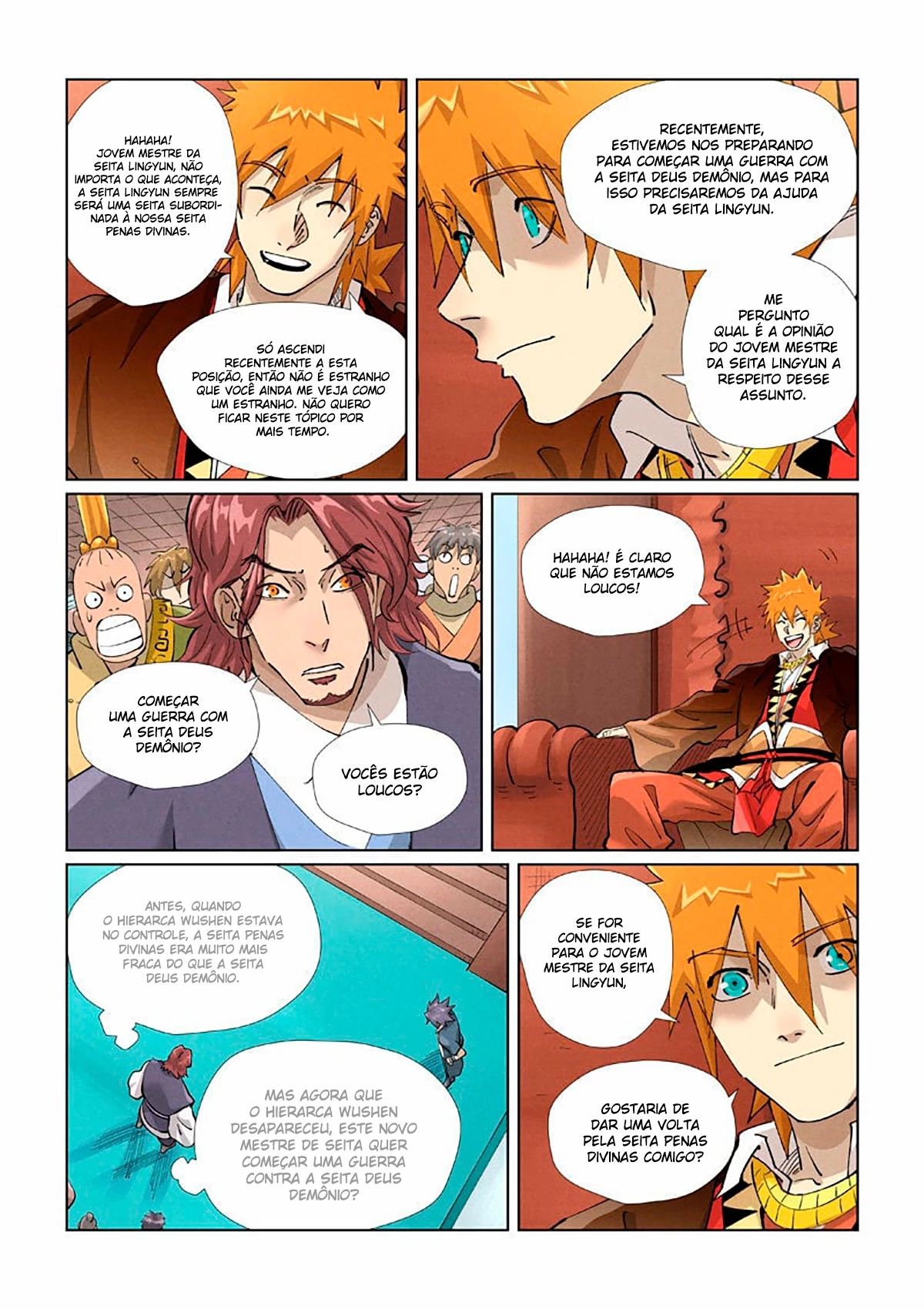 Read Contos de Demônios e Deuses PT Manga Online