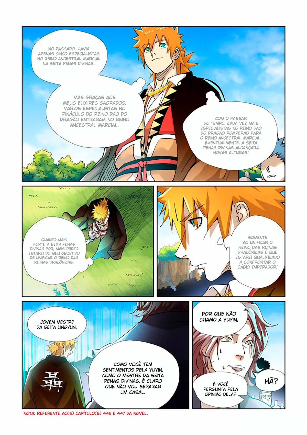 Read Contos de Demônios e Deuses PT Manga Online
