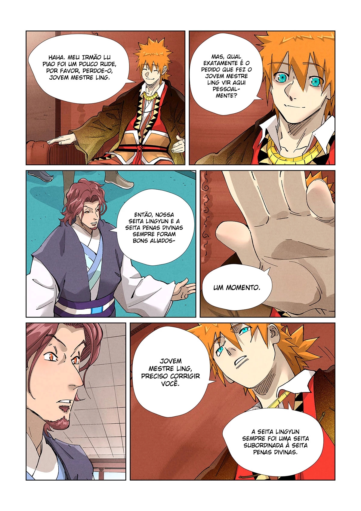 Read Contos de Demônios e Deuses PT Manga Online