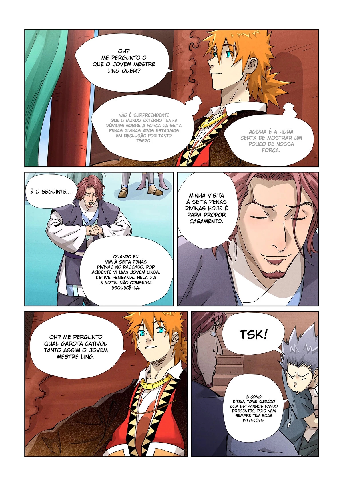 Read Contos de Demônios e Deuses PT Manga Online