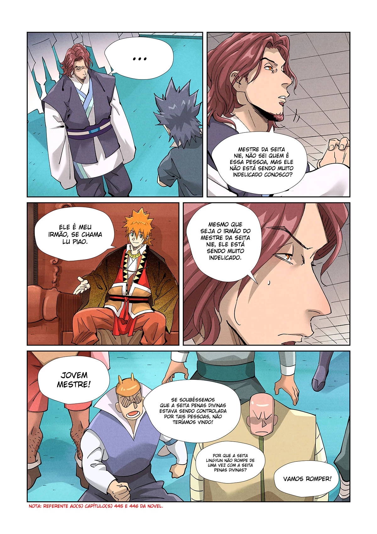 Read Contos de Demônios e Deuses PT Manga Online