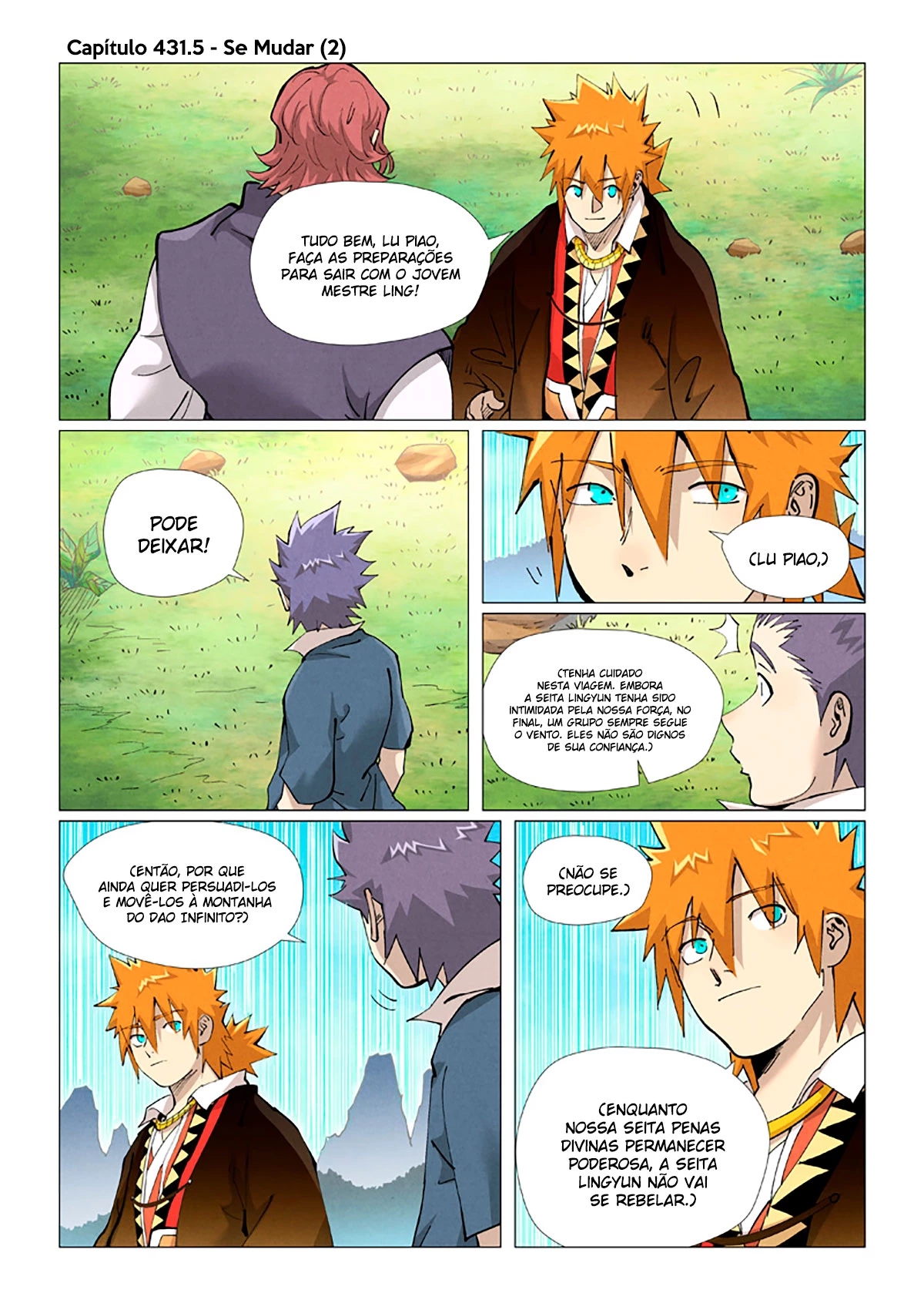 Read Contos de Demônios e Deuses PT Manga Online
