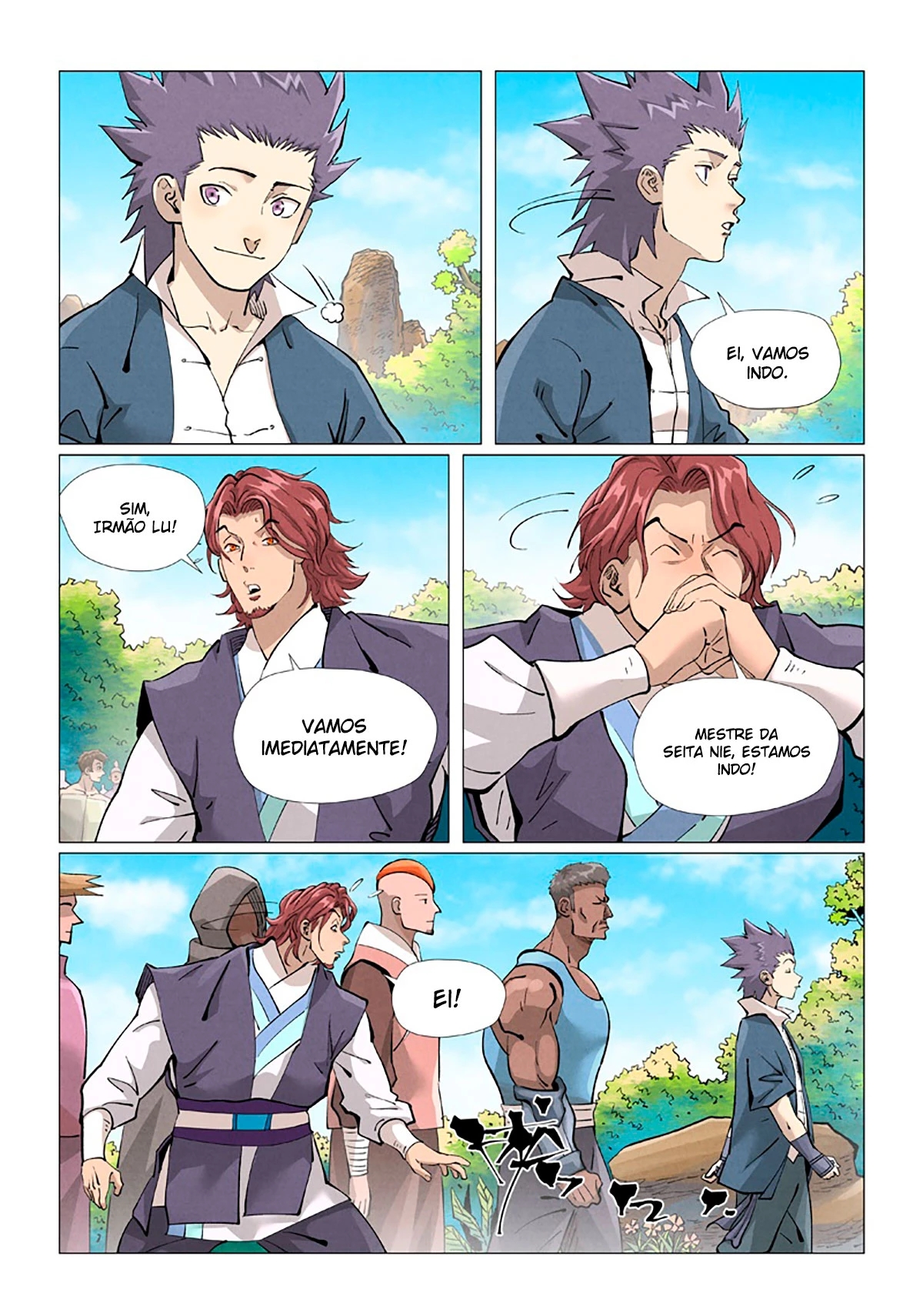 Read Contos de Demônios e Deuses PT Manga Online