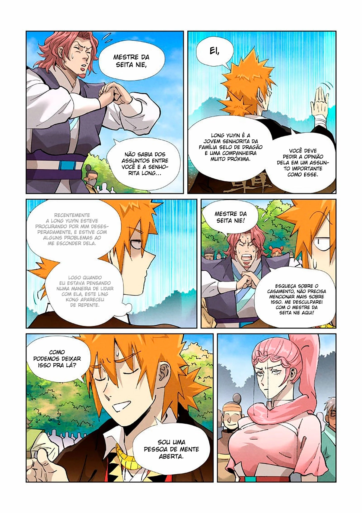 Read Contos de Demônios e Deuses PT Manga Online