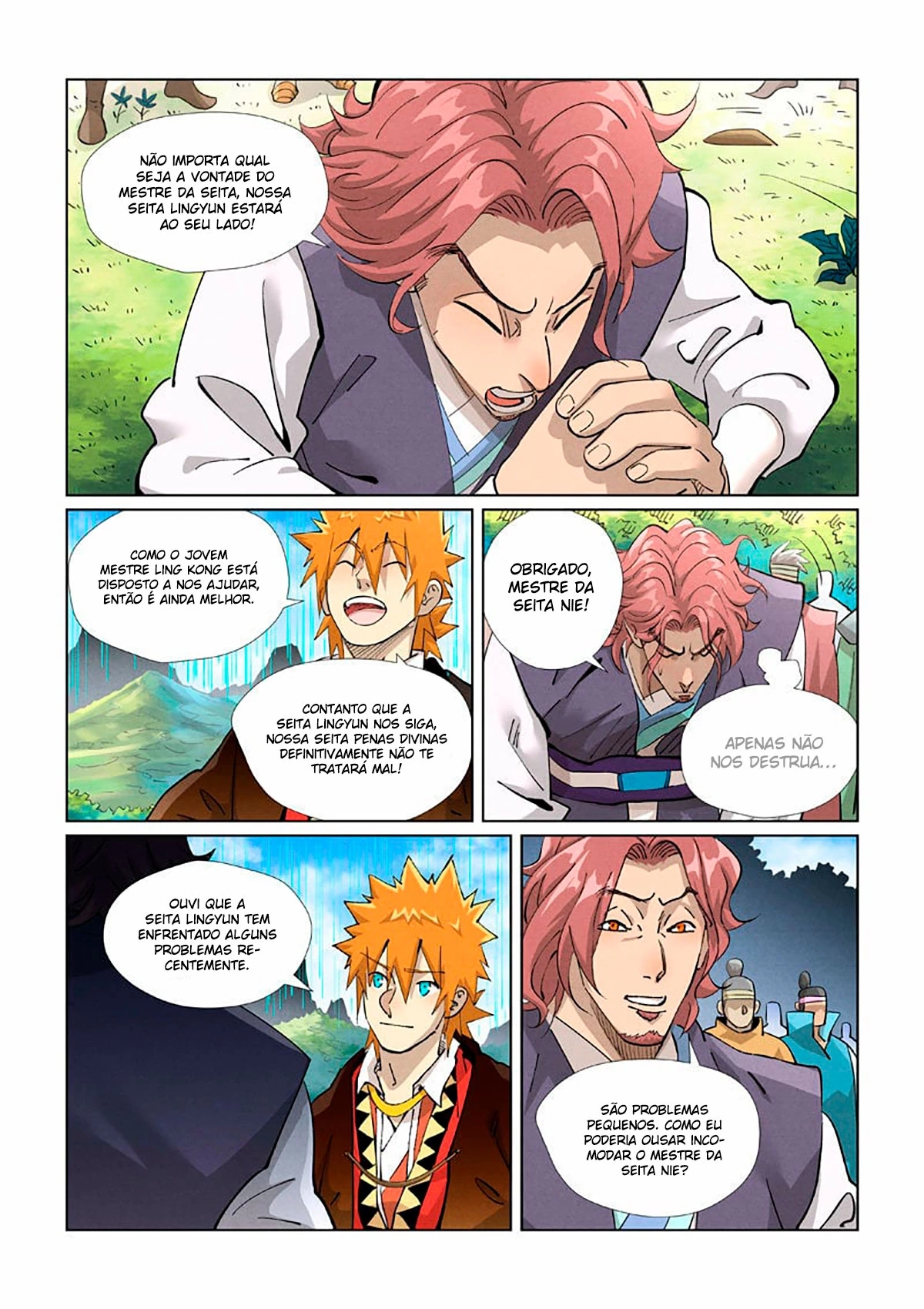 Read Contos de Demônios e Deuses PT Manga Online