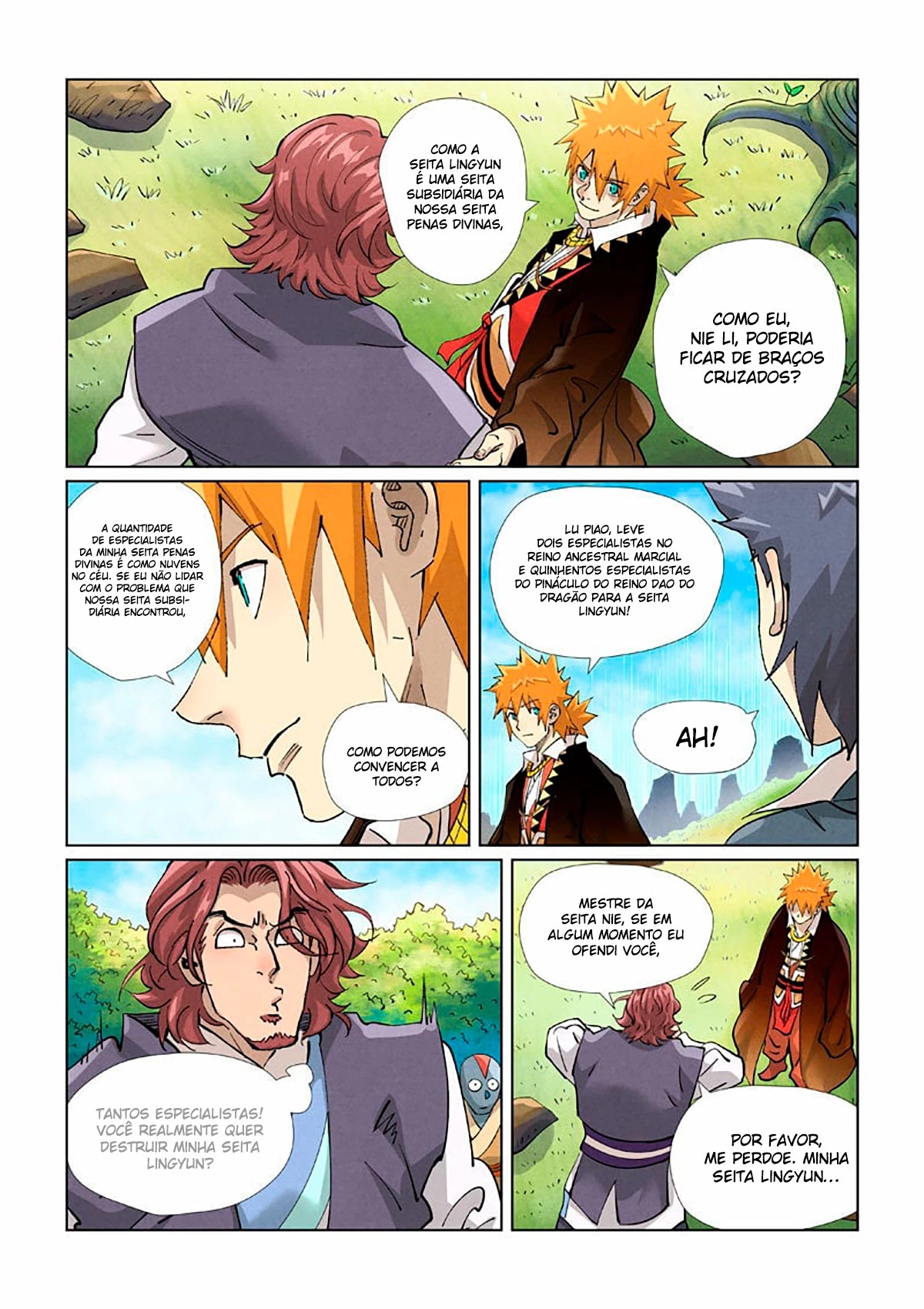 Read Contos de Demônios e Deuses PT Manga Online
