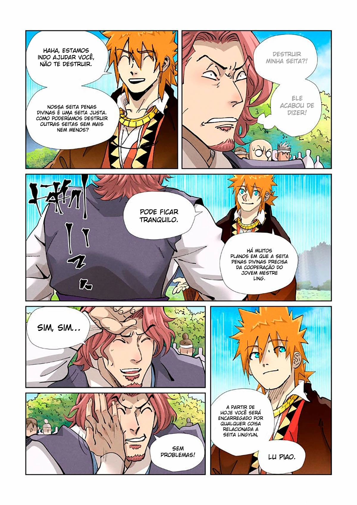Read Contos de Demônios e Deuses PT Manga Online
