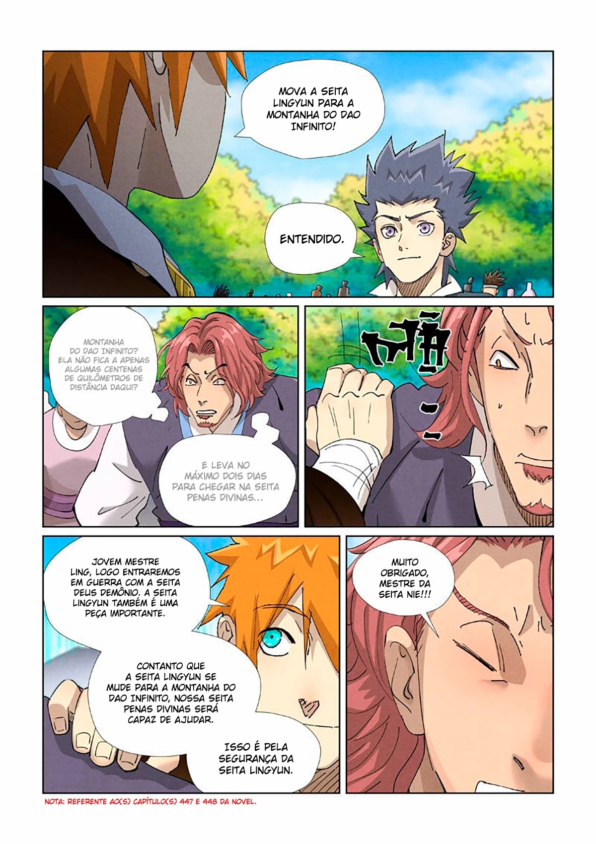 Read Contos de Demônios e Deuses PT Manga Online