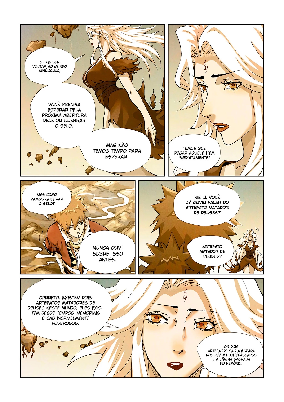 Read Contos de Demônios e Deuses PT Manga Online