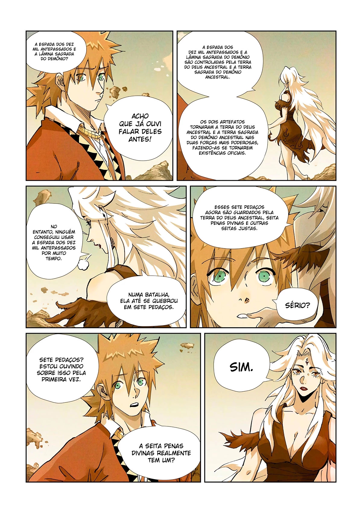 Read Contos de Demônios e Deuses PT Manga Online
