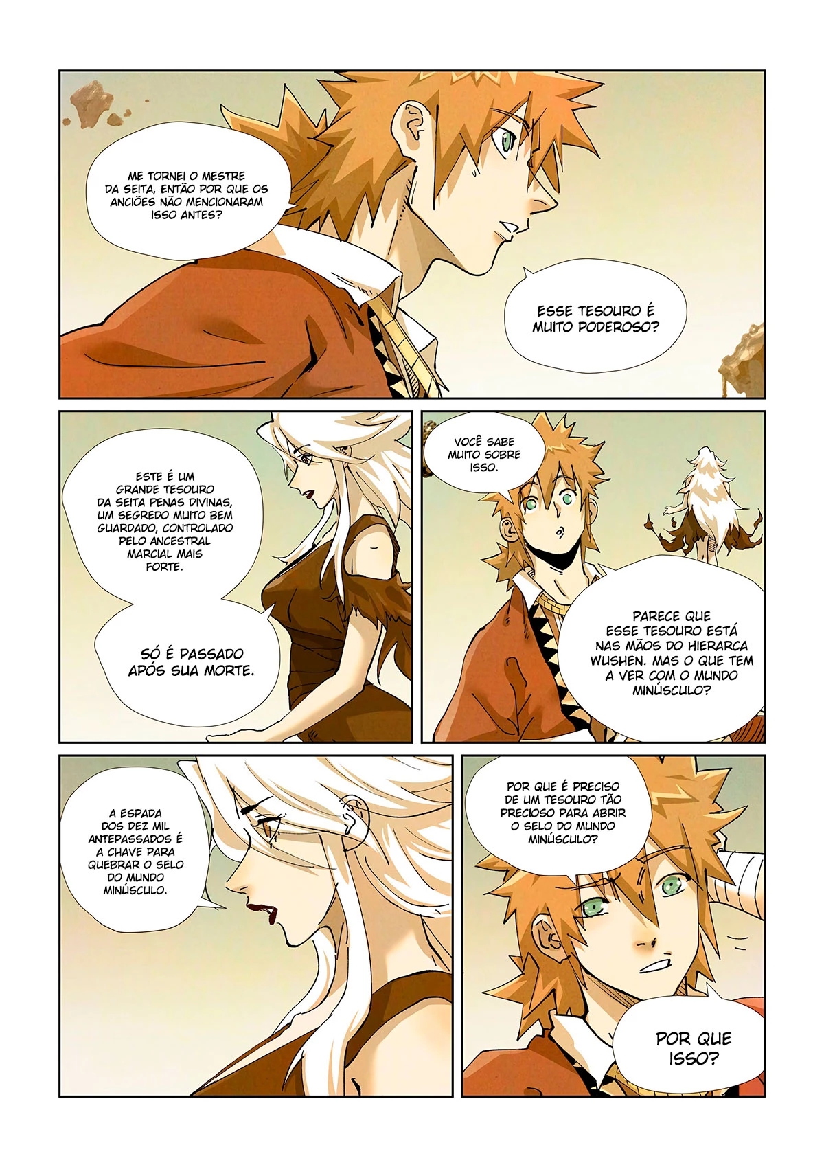 Read Contos de Demônios e Deuses PT Manga Online