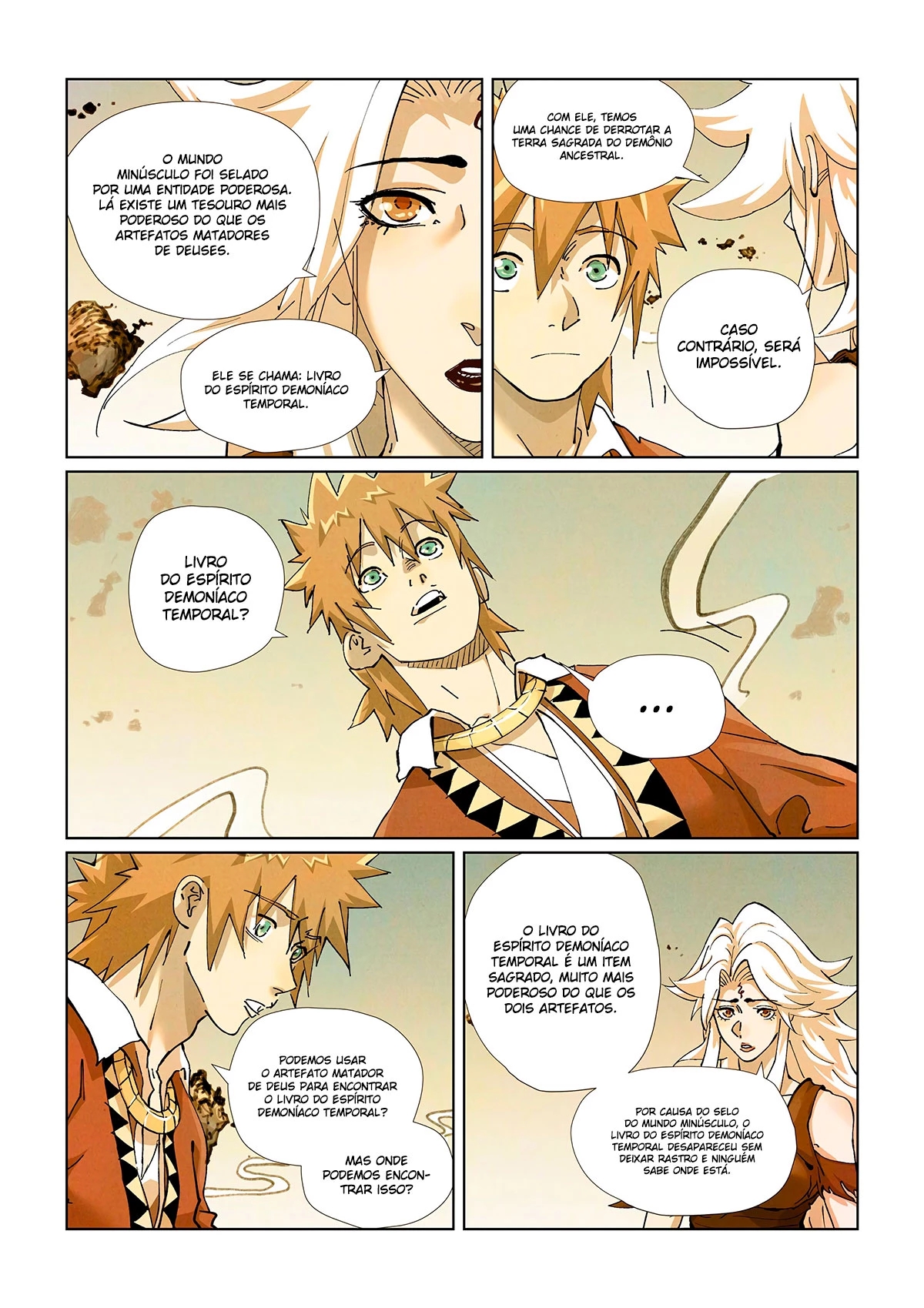 Read Contos de Demônios e Deuses PT Manga Online