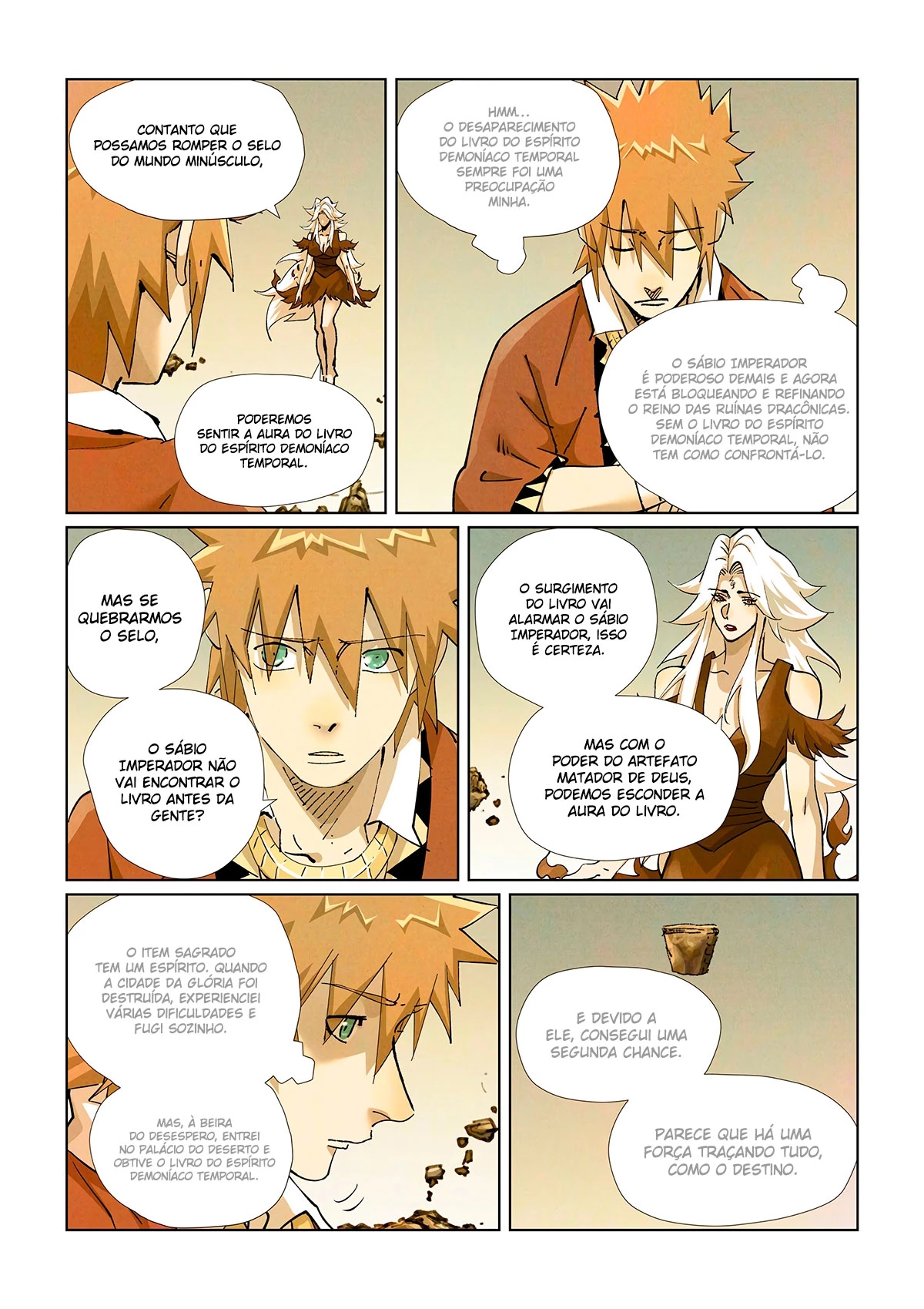 Read Contos de Demônios e Deuses PT Manga Online