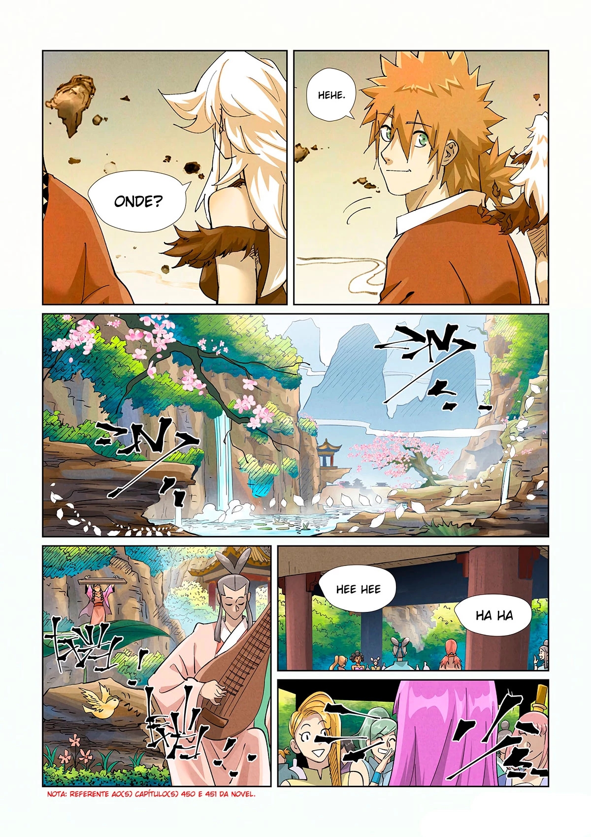 Read Contos de Demônios e Deuses PT Manga Online