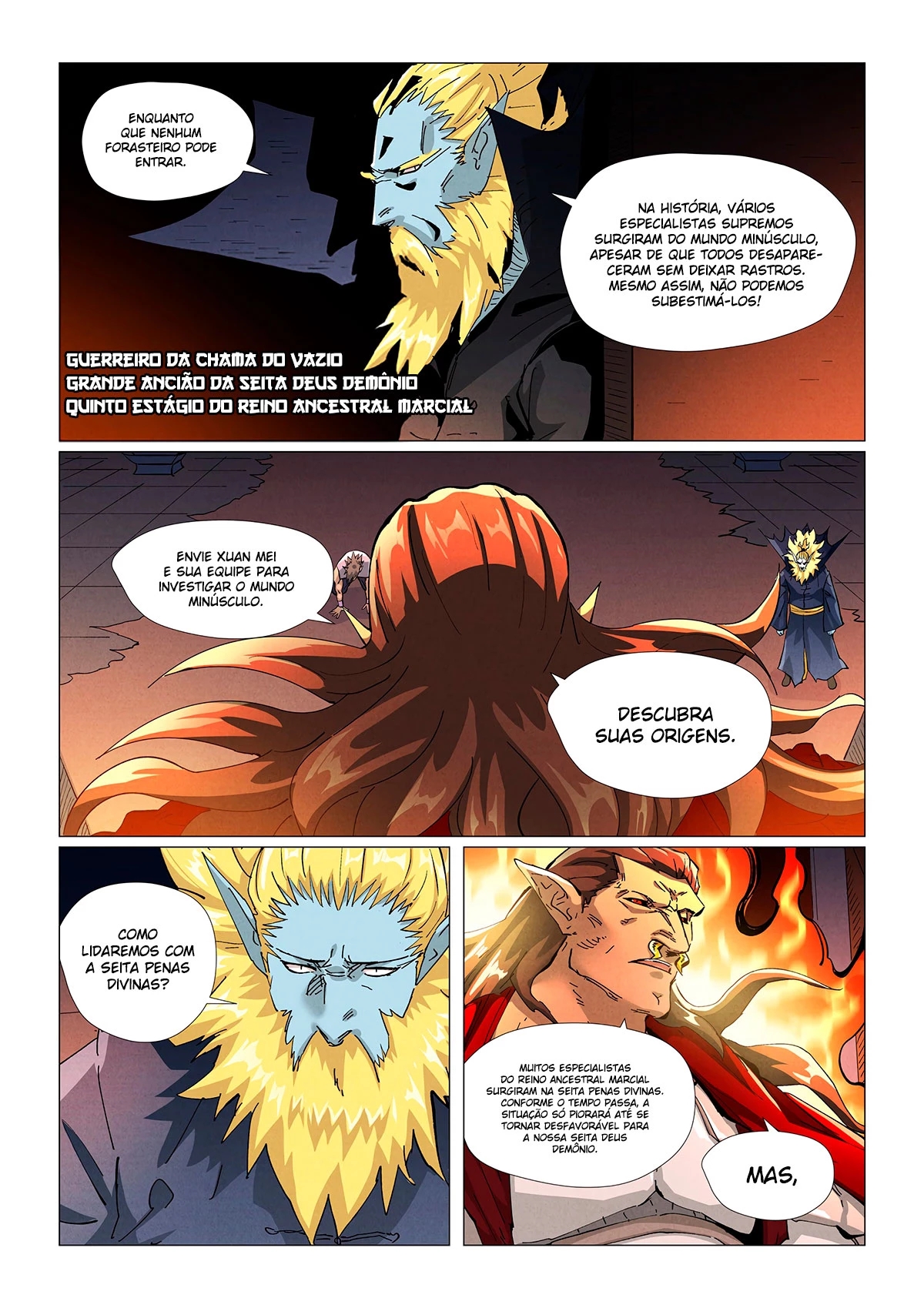 Read Contos de Demônios e Deuses PT Manga Online