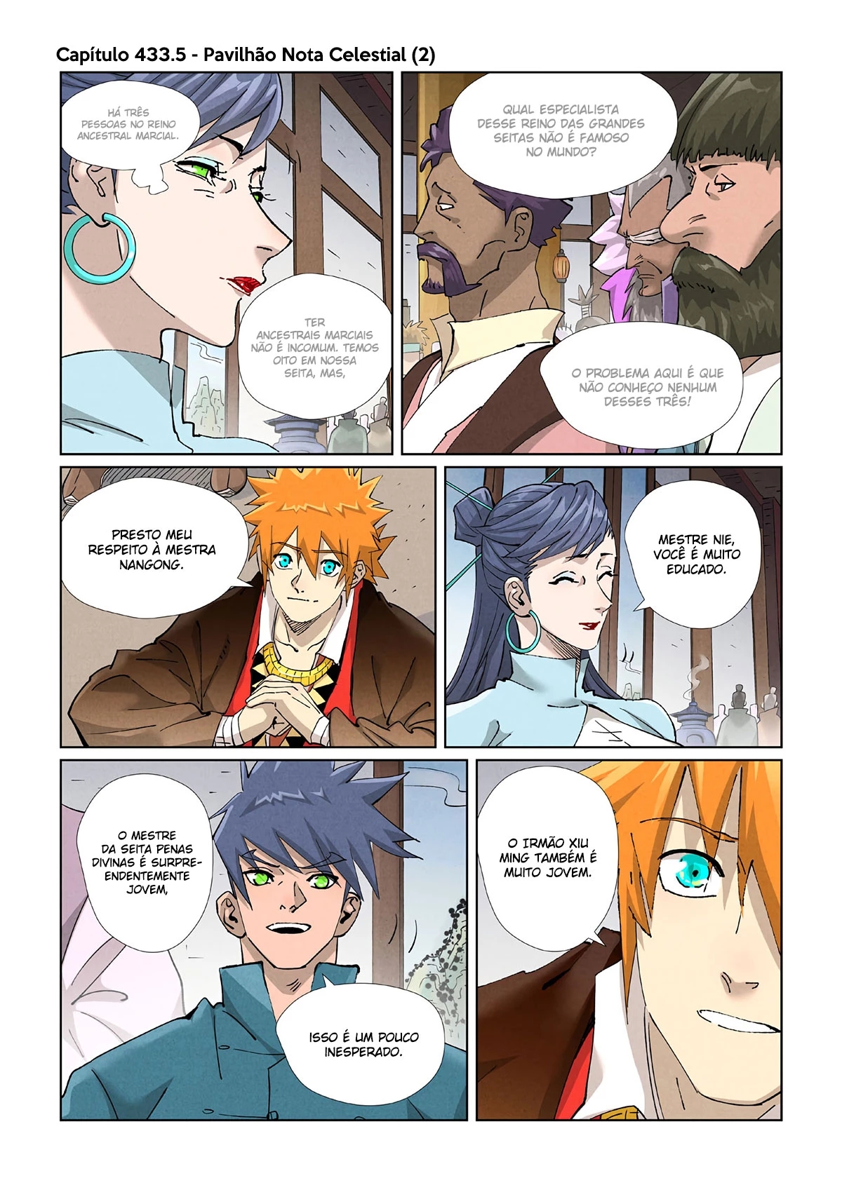 Read Contos de Demônios e Deuses PT Manga Online