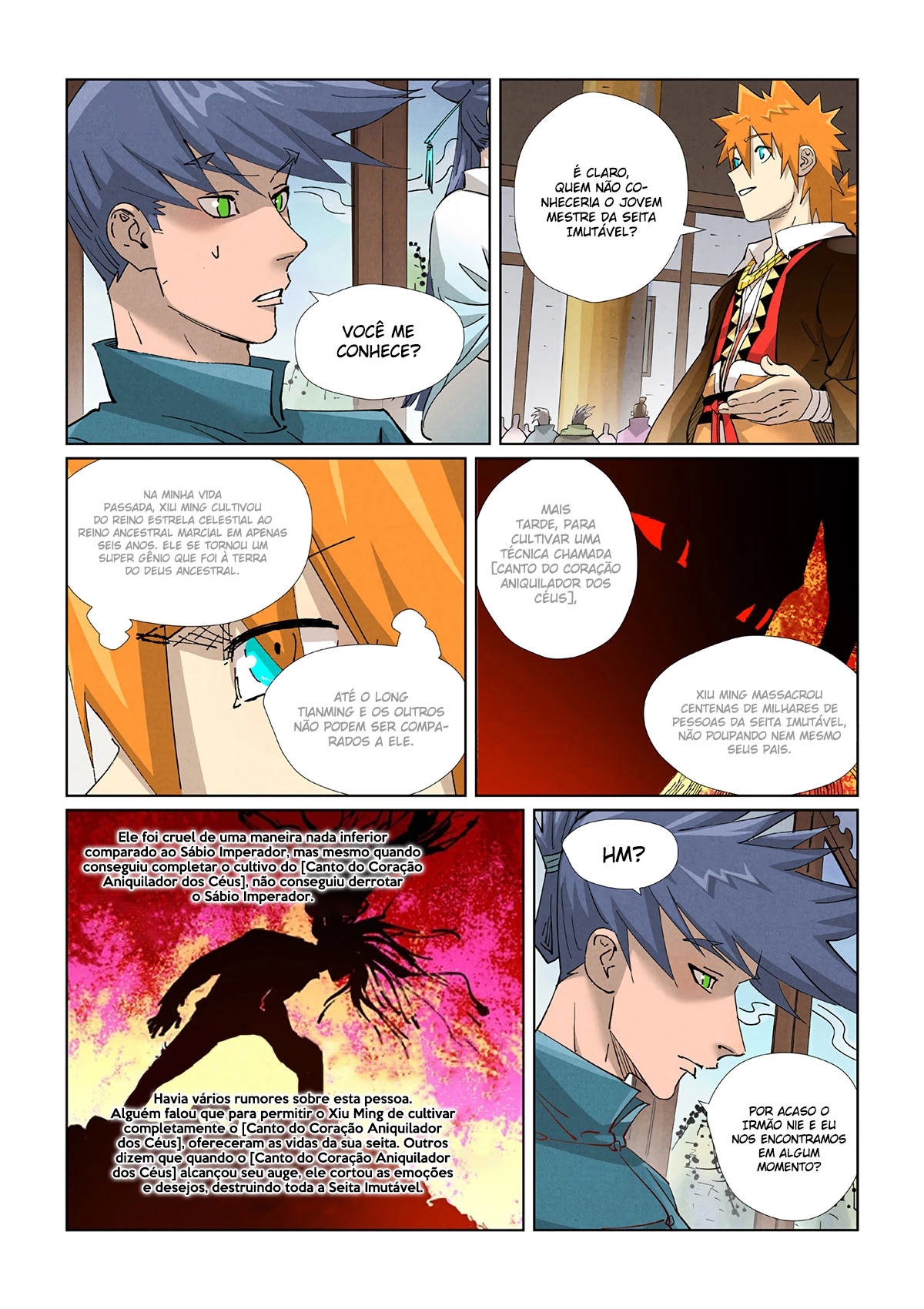 Read Contos de Demônios e Deuses PT Manga Online