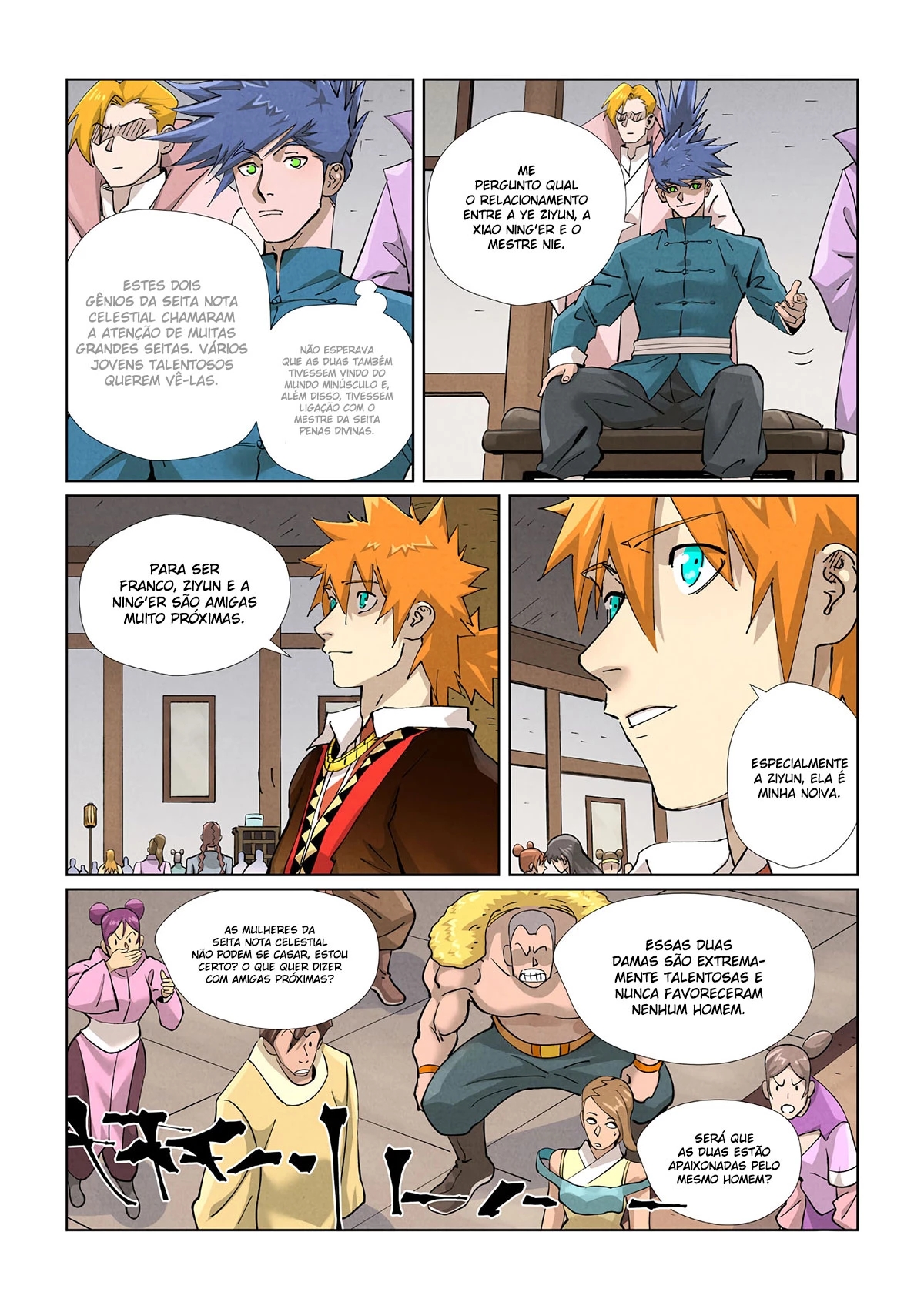Read Contos de Demônios e Deuses PT Manga Online