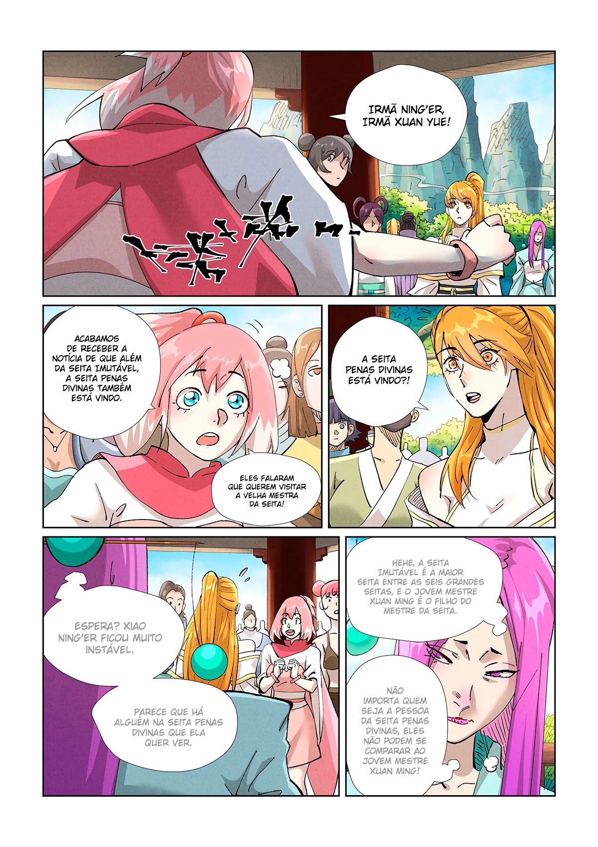 Read Contos de Demônios e Deuses PT Manga Online