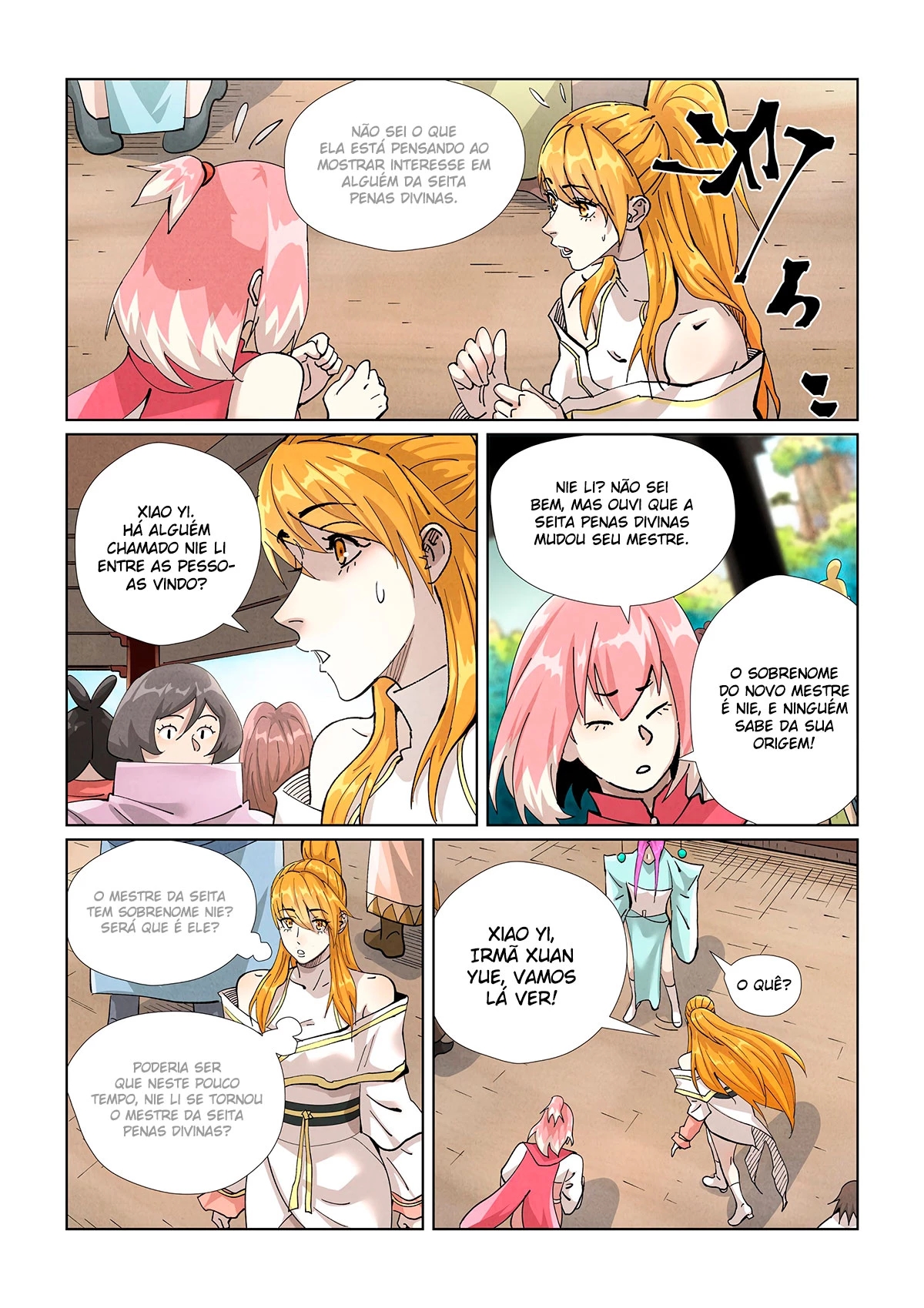 Read Contos de Demônios e Deuses PT Manga Online