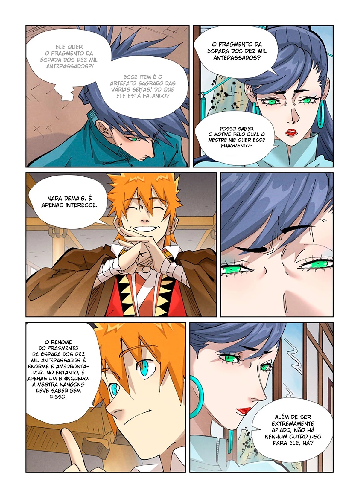Read Contos de Demônios e Deuses PT Manga Online