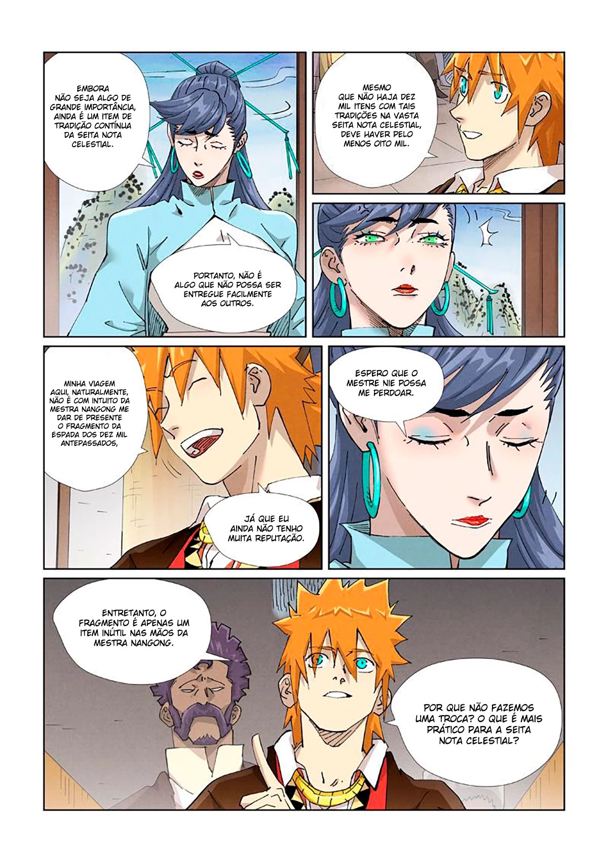 Read Contos de Demônios e Deuses PT Manga Online