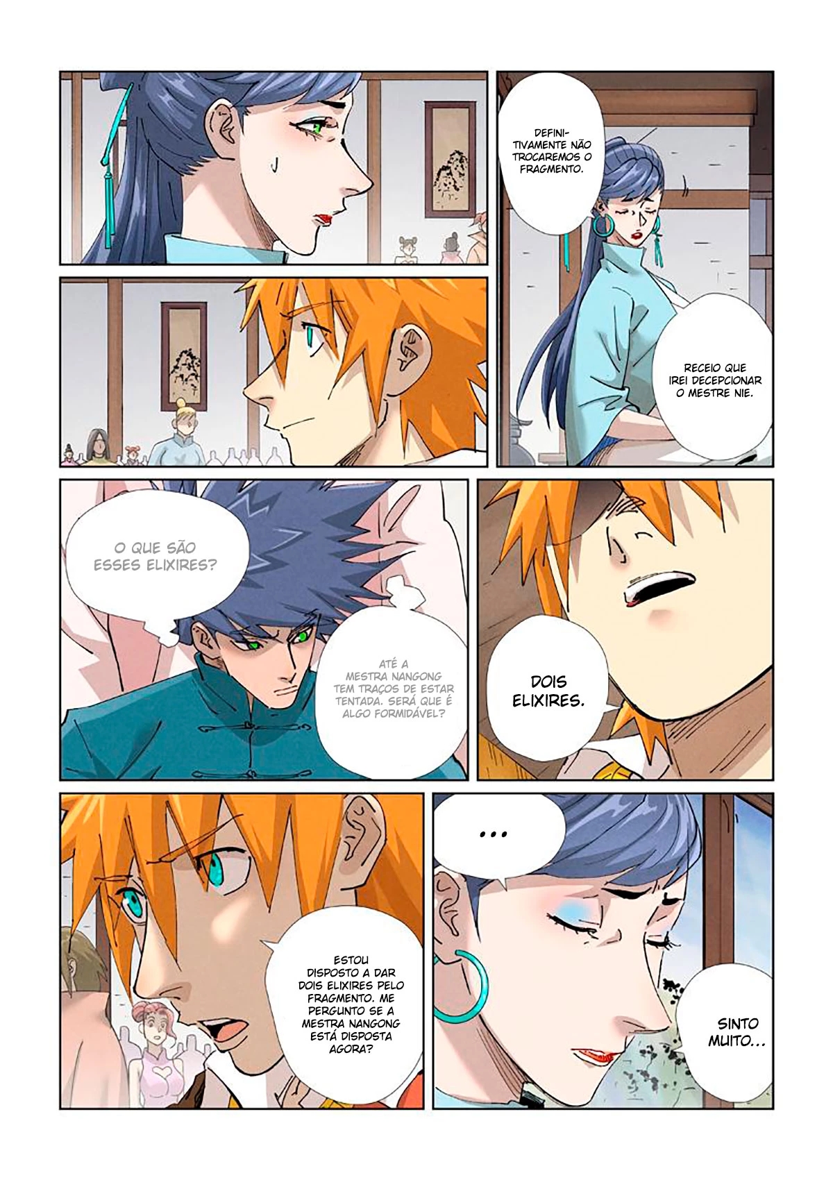 Read Contos de Demônios e Deuses PT Manga Online