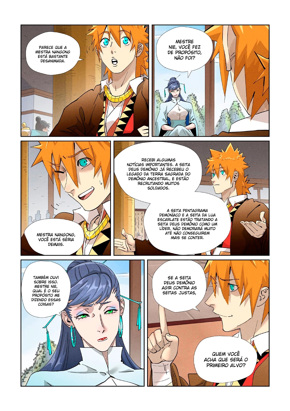Read Contos de Demônios e Deuses PT Manga Online