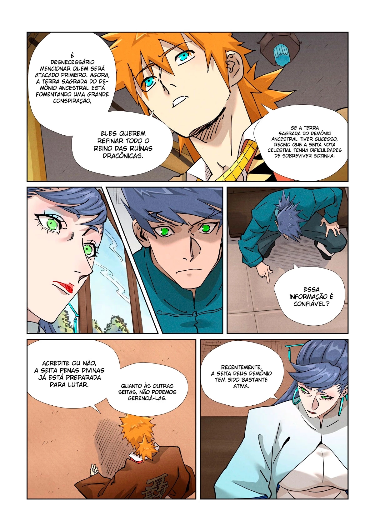 Read Contos de Demônios e Deuses PT Manga Online