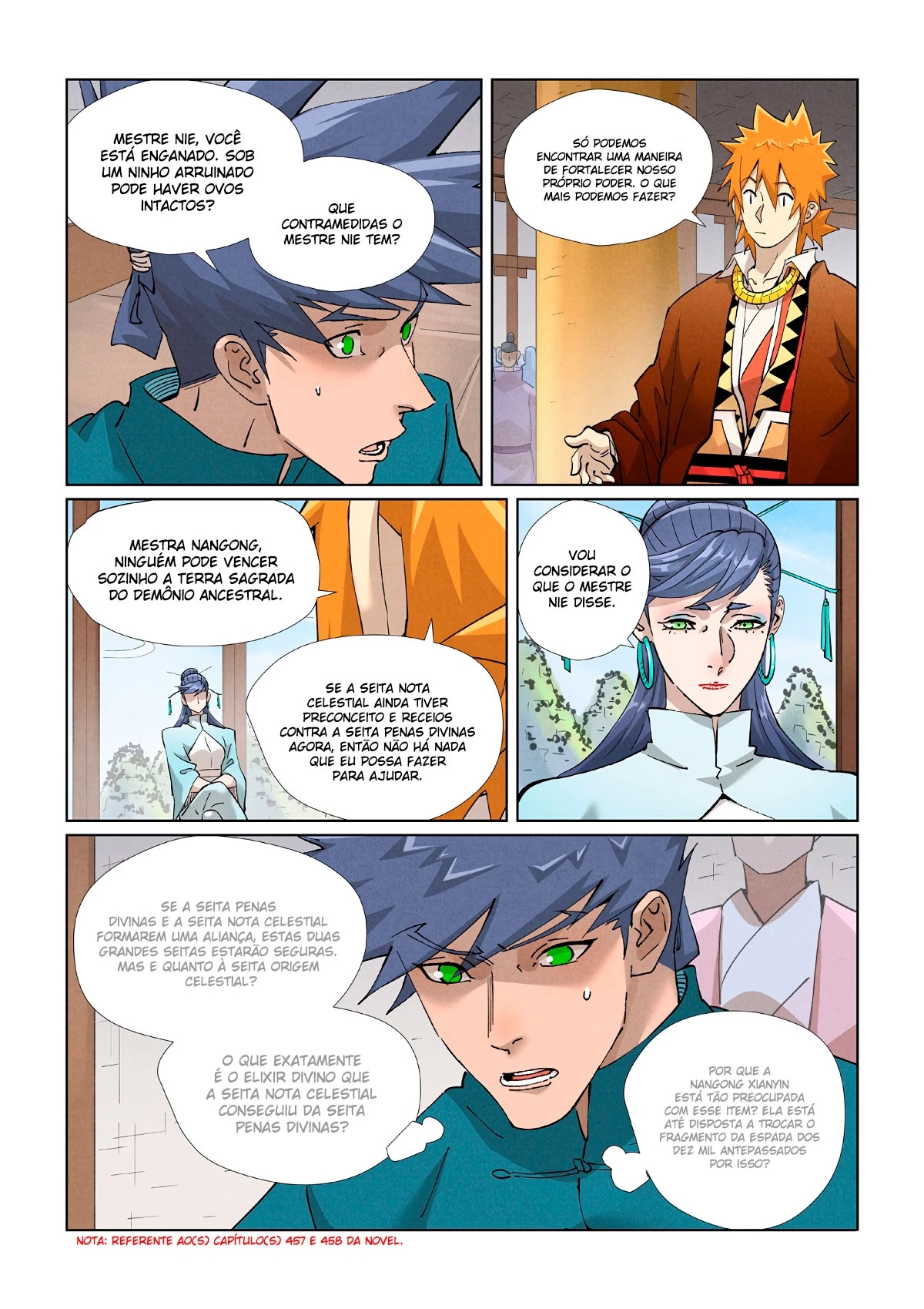 Read Contos de Demônios e Deuses PT Manga Online