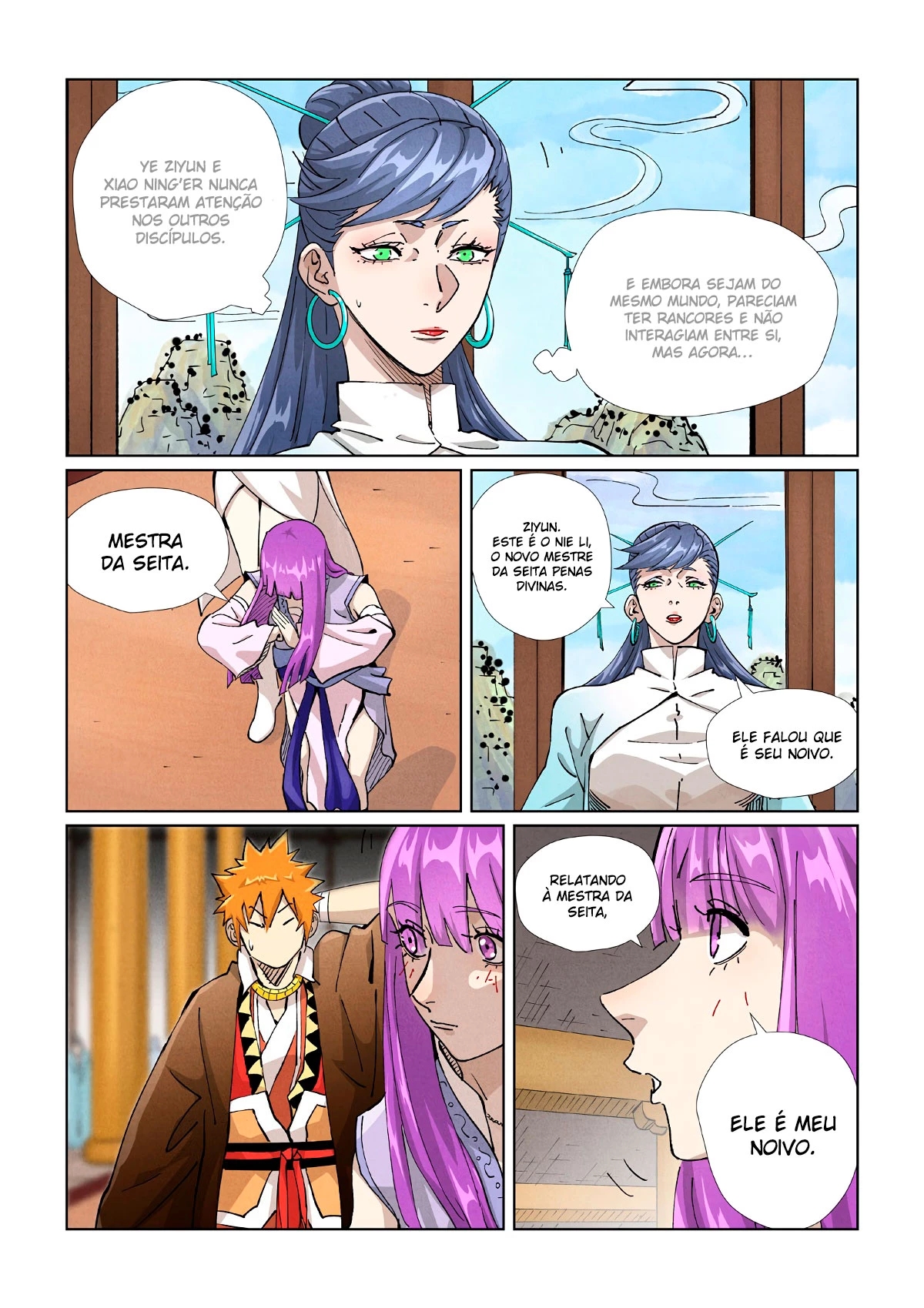 Read Contos de Demônios e Deuses PT Manga Online
