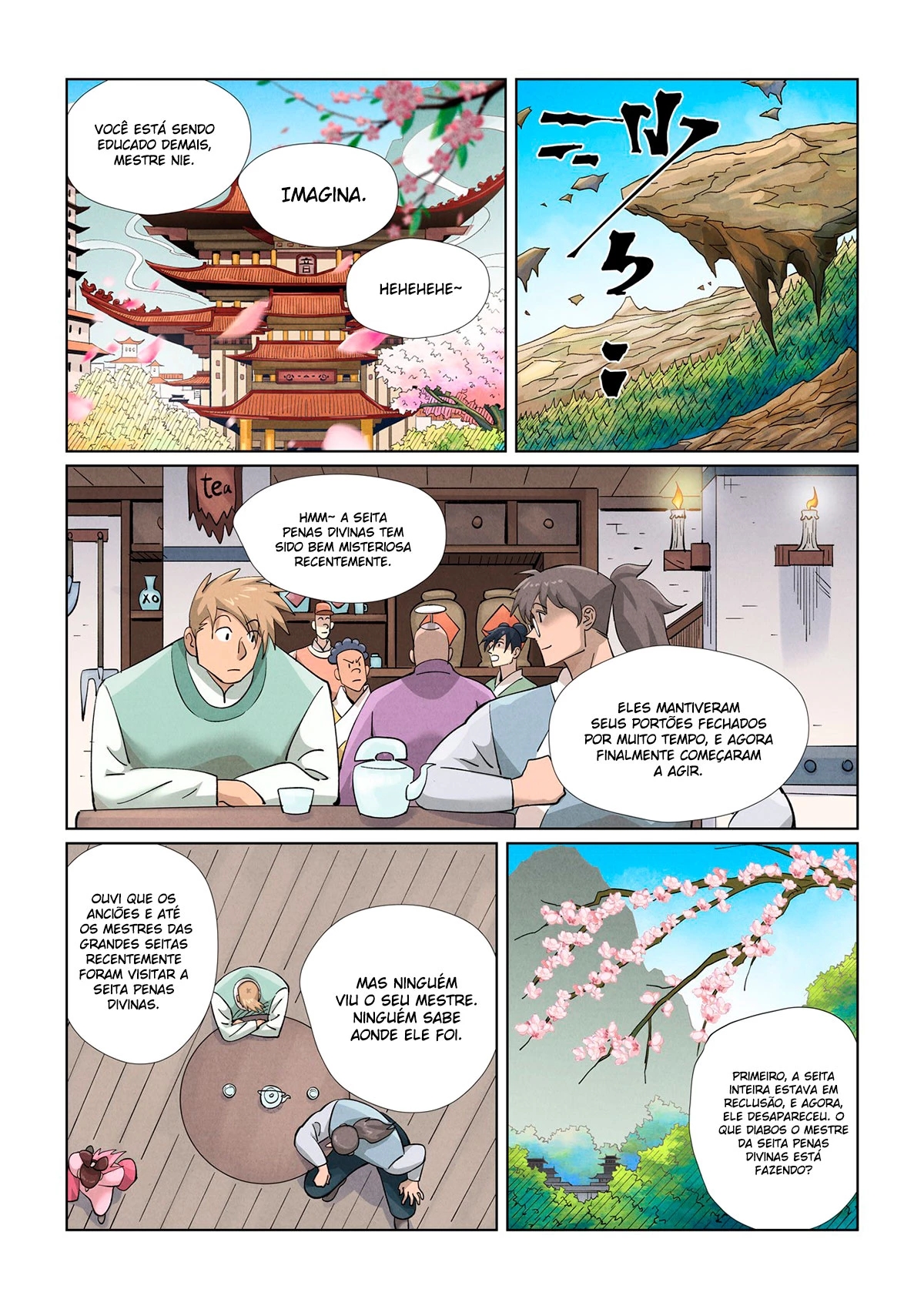 Read Contos de Demônios e Deuses PT Manga Online