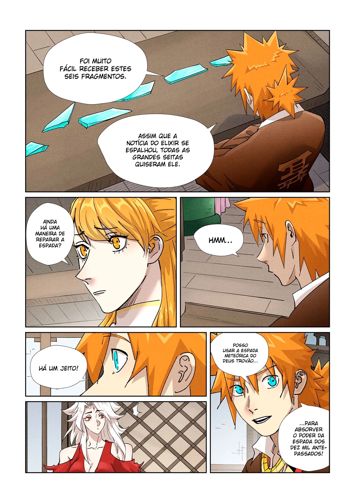 Read Contos de Demônios e Deuses PT Manga Online