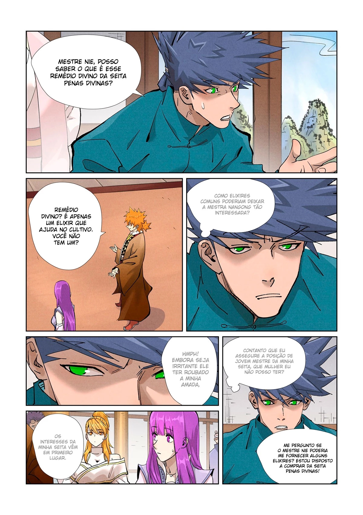 Read Contos de Demônios e Deuses PT Manga Online