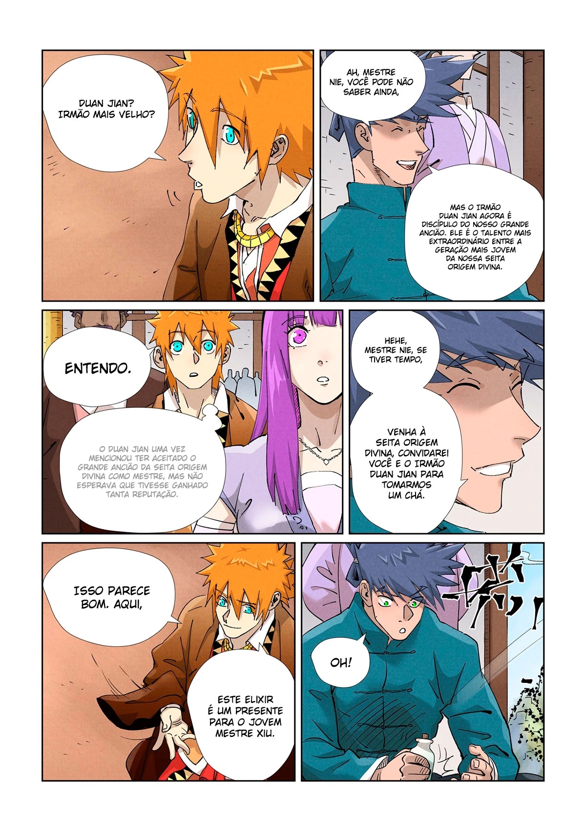 Read Contos de Demônios e Deuses PT Manga Online
