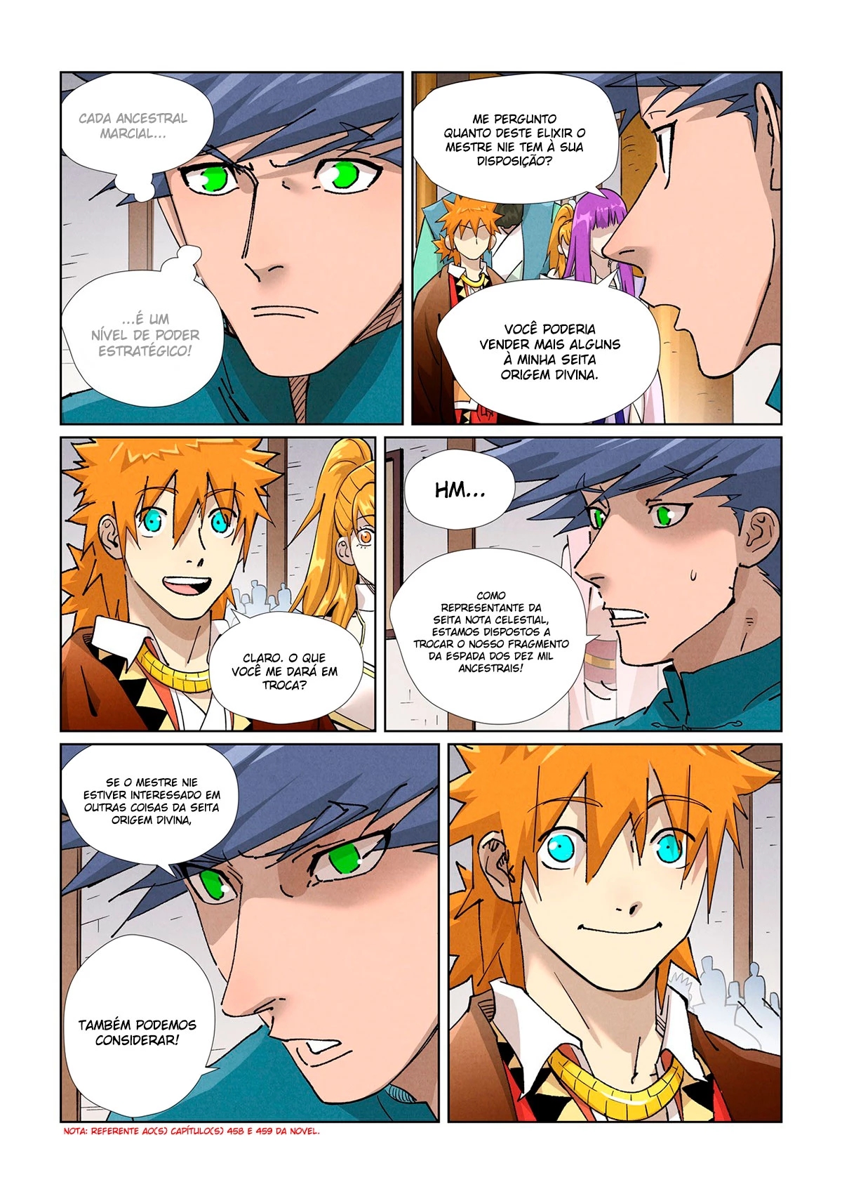 Read Contos de Demônios e Deuses PT Manga Online