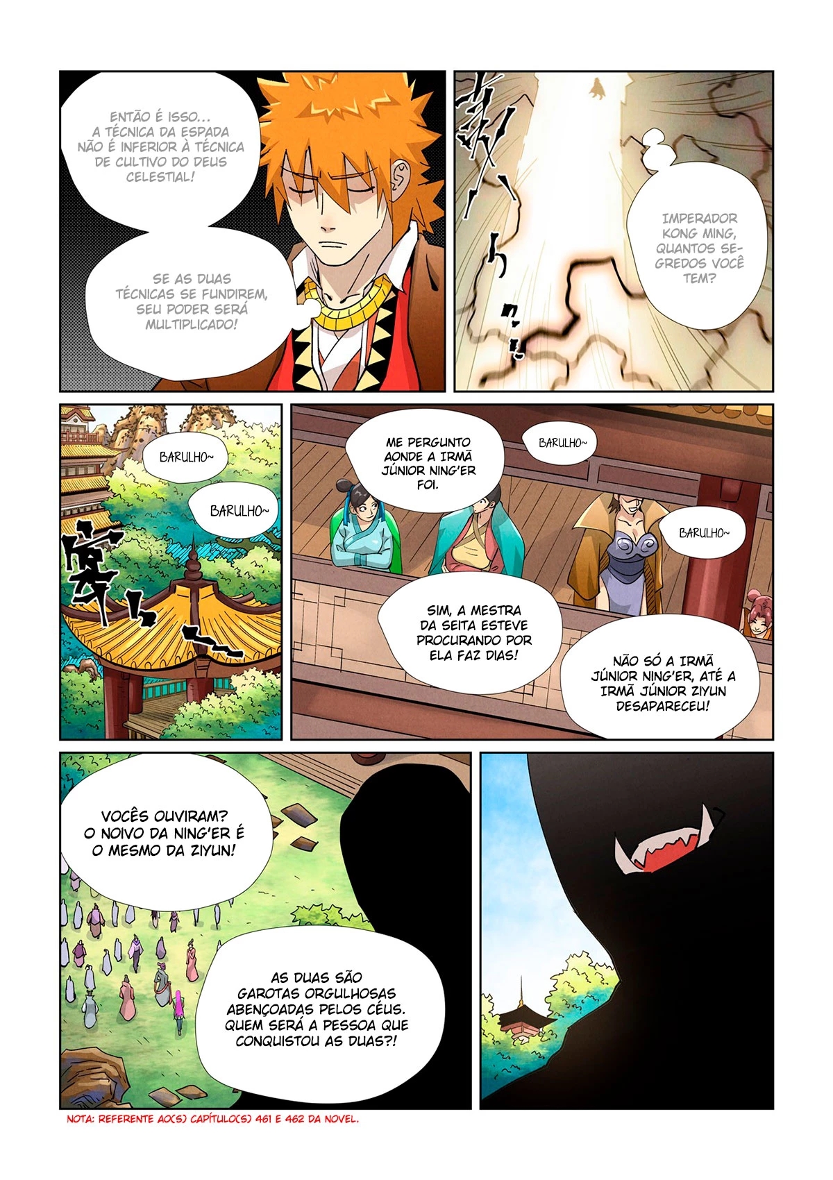 Read Contos de Demônios e Deuses PT Manga Online