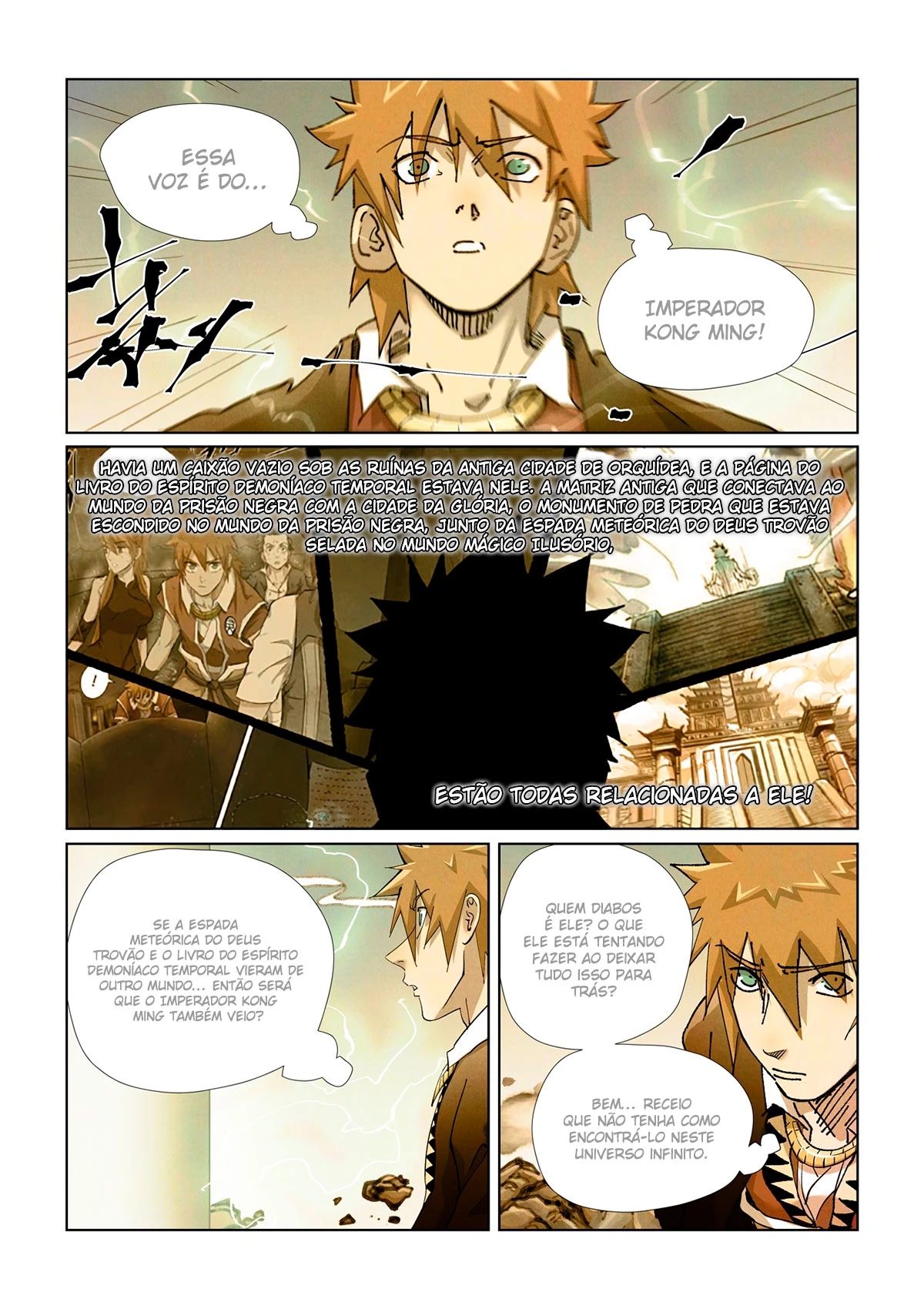 Read Contos de Demônios e Deuses PT Manga Online