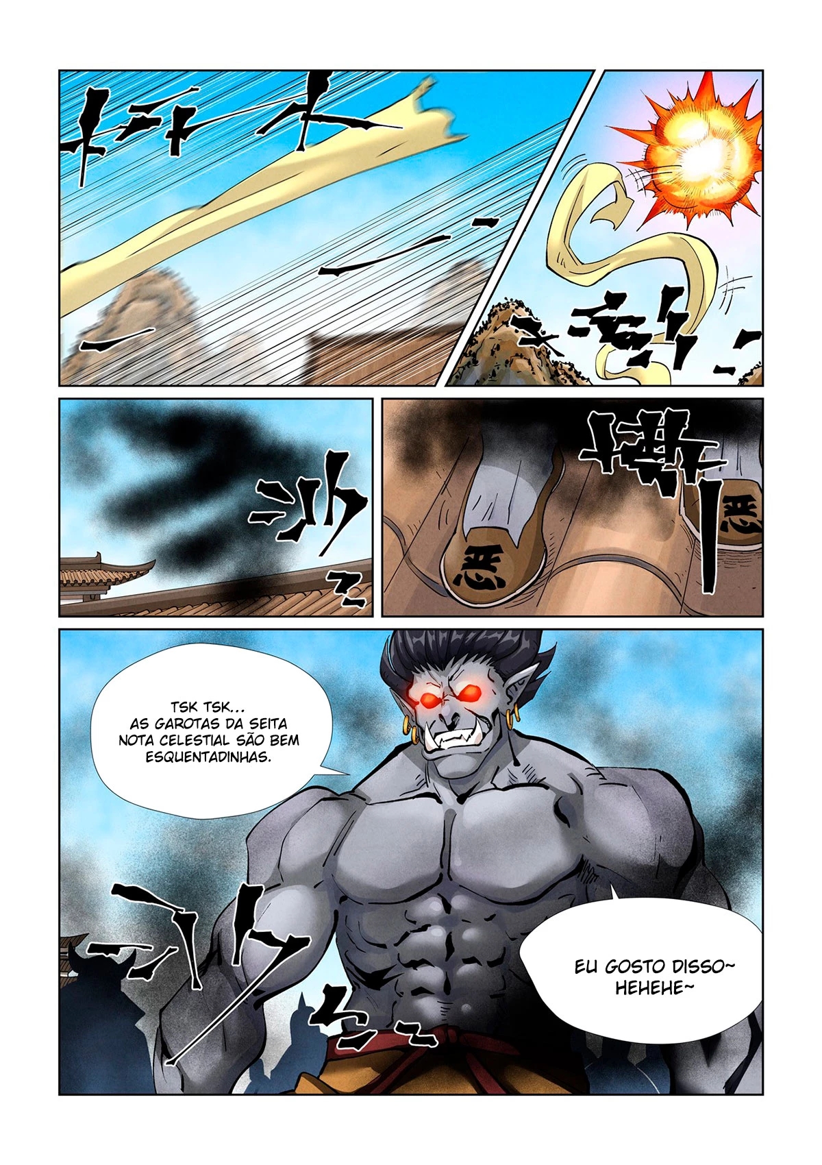 Read Contos de Demônios e Deuses PT Manga Online