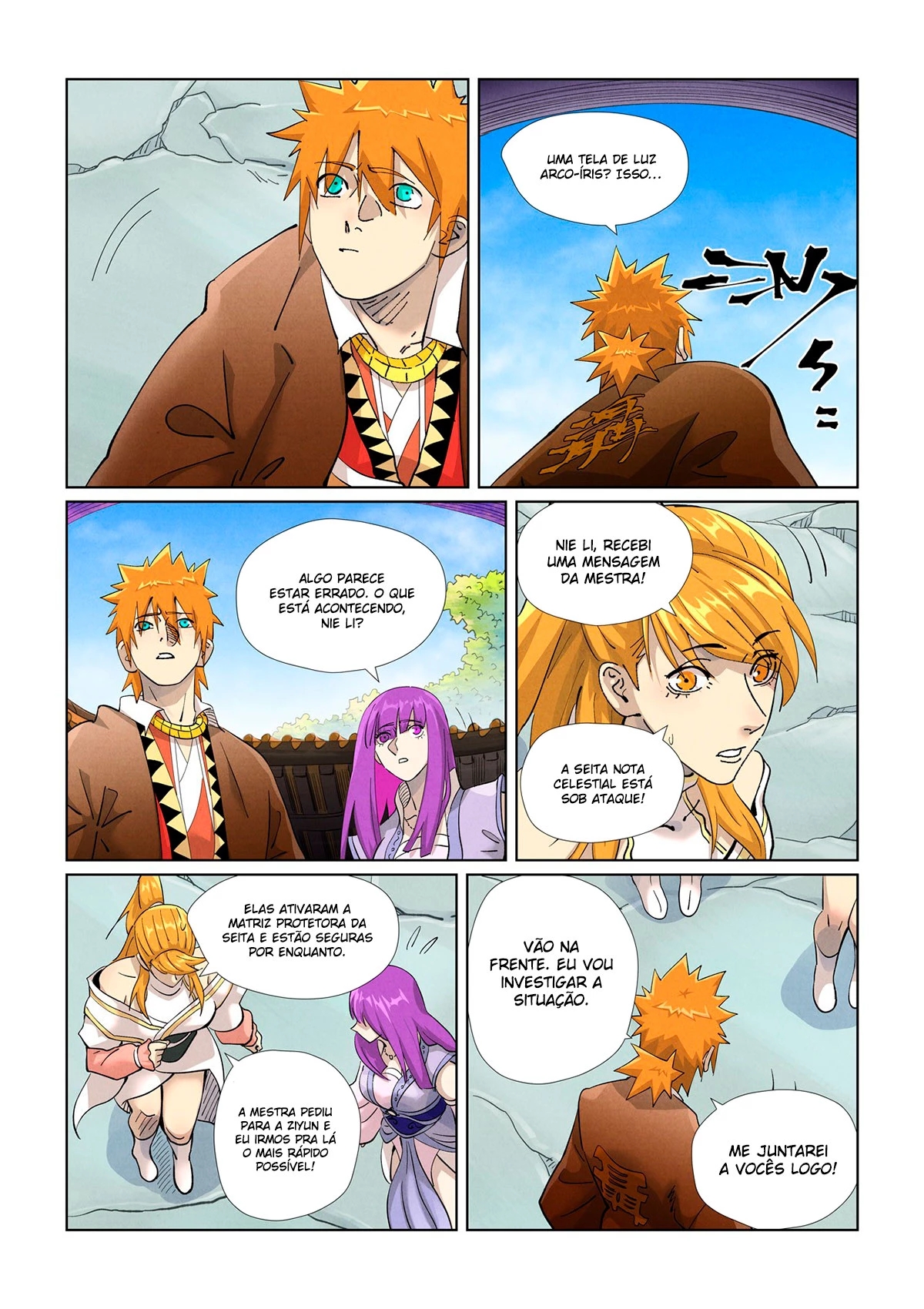Read Contos de Demônios e Deuses PT Manga Online