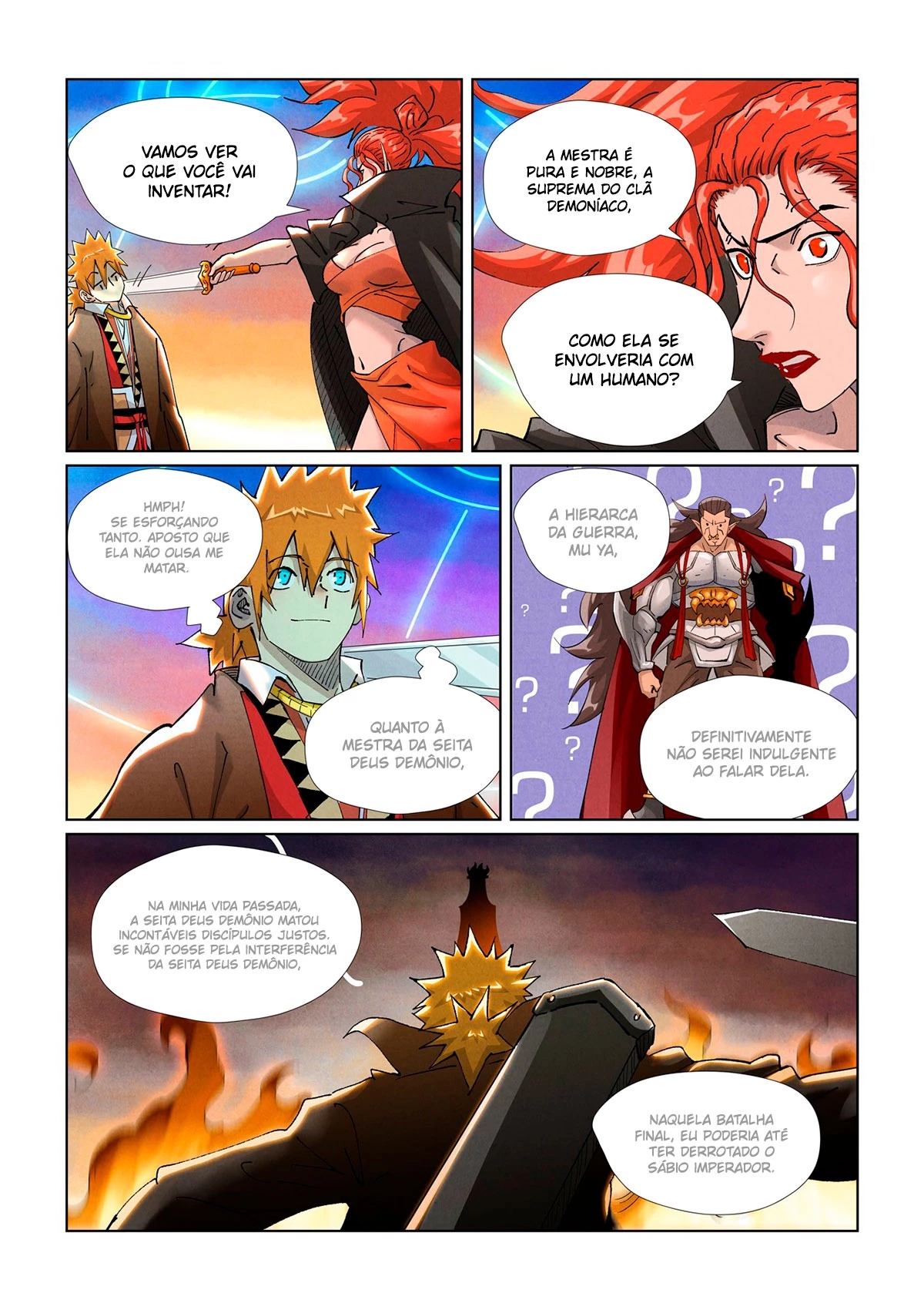 Read Contos de Demônios e Deuses PT Manga Online