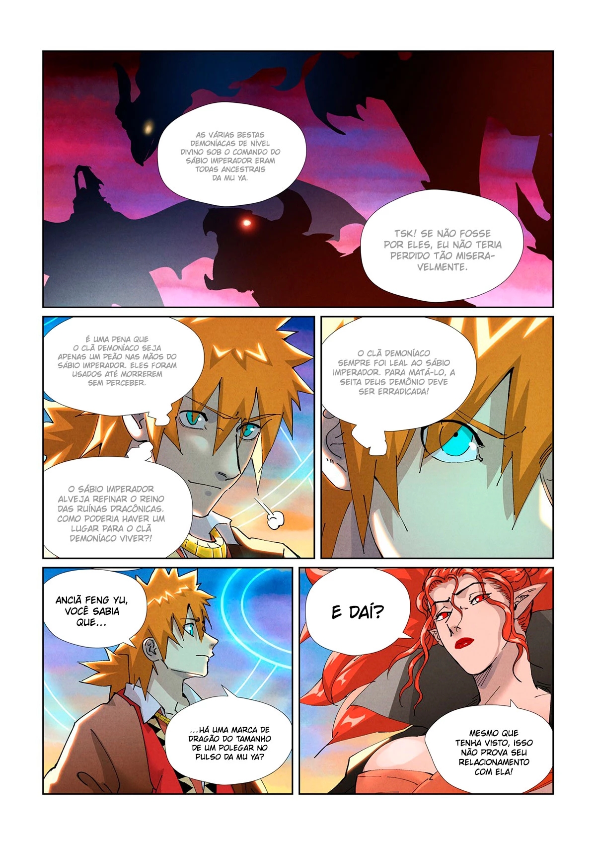 Read Contos de Demônios e Deuses PT Manga Online