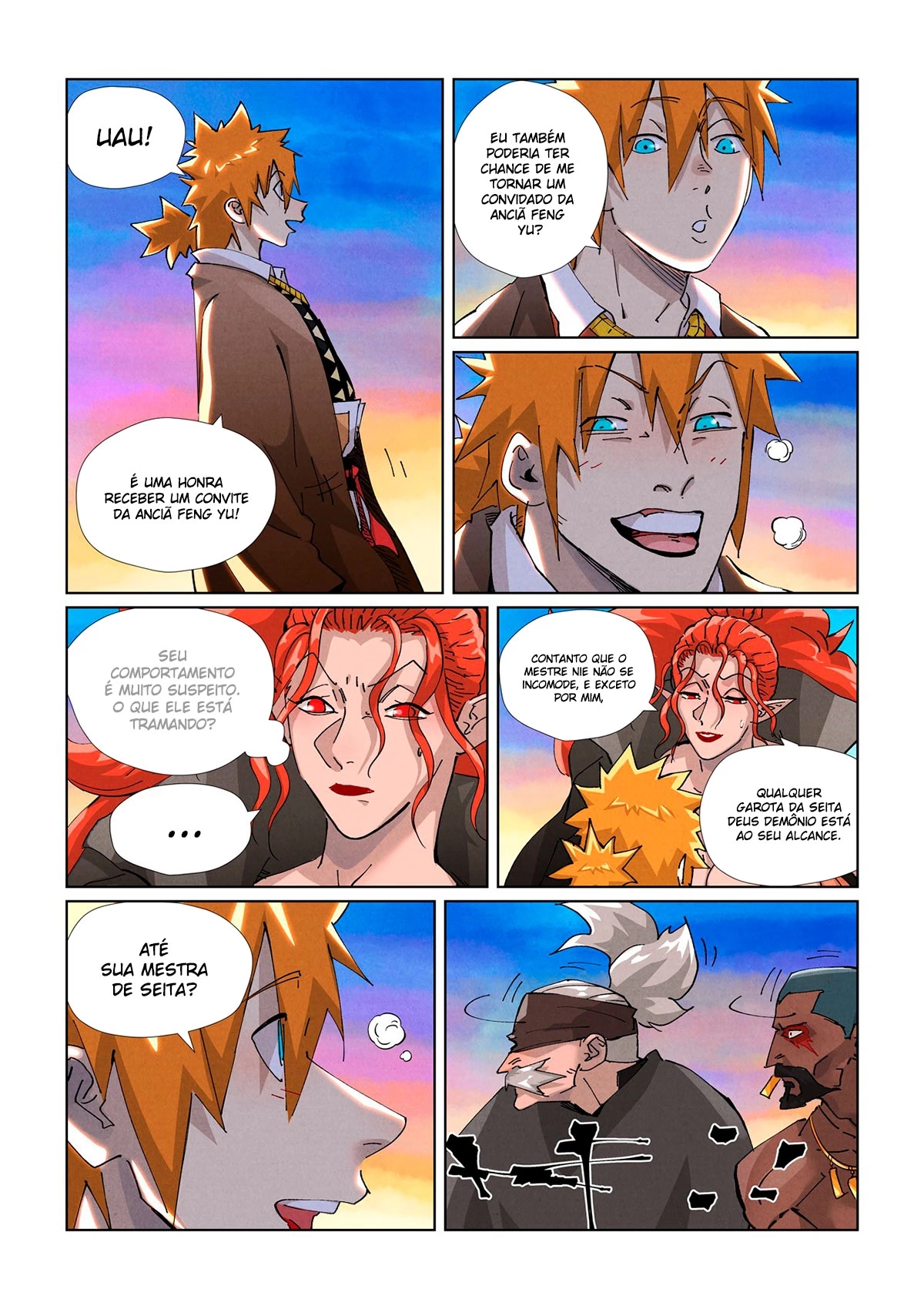 Read Contos de Demônios e Deuses PT Manga Online