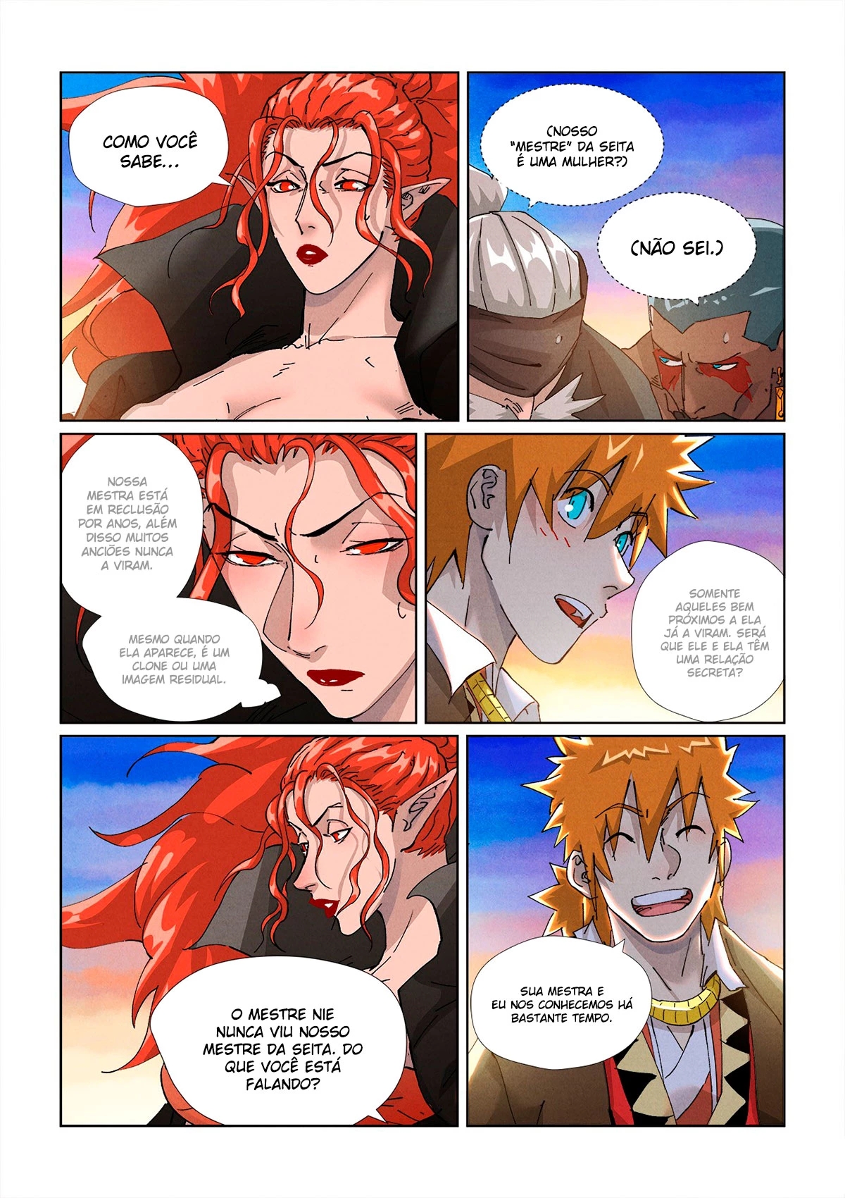 Read Contos de Demônios e Deuses PT Manga Online